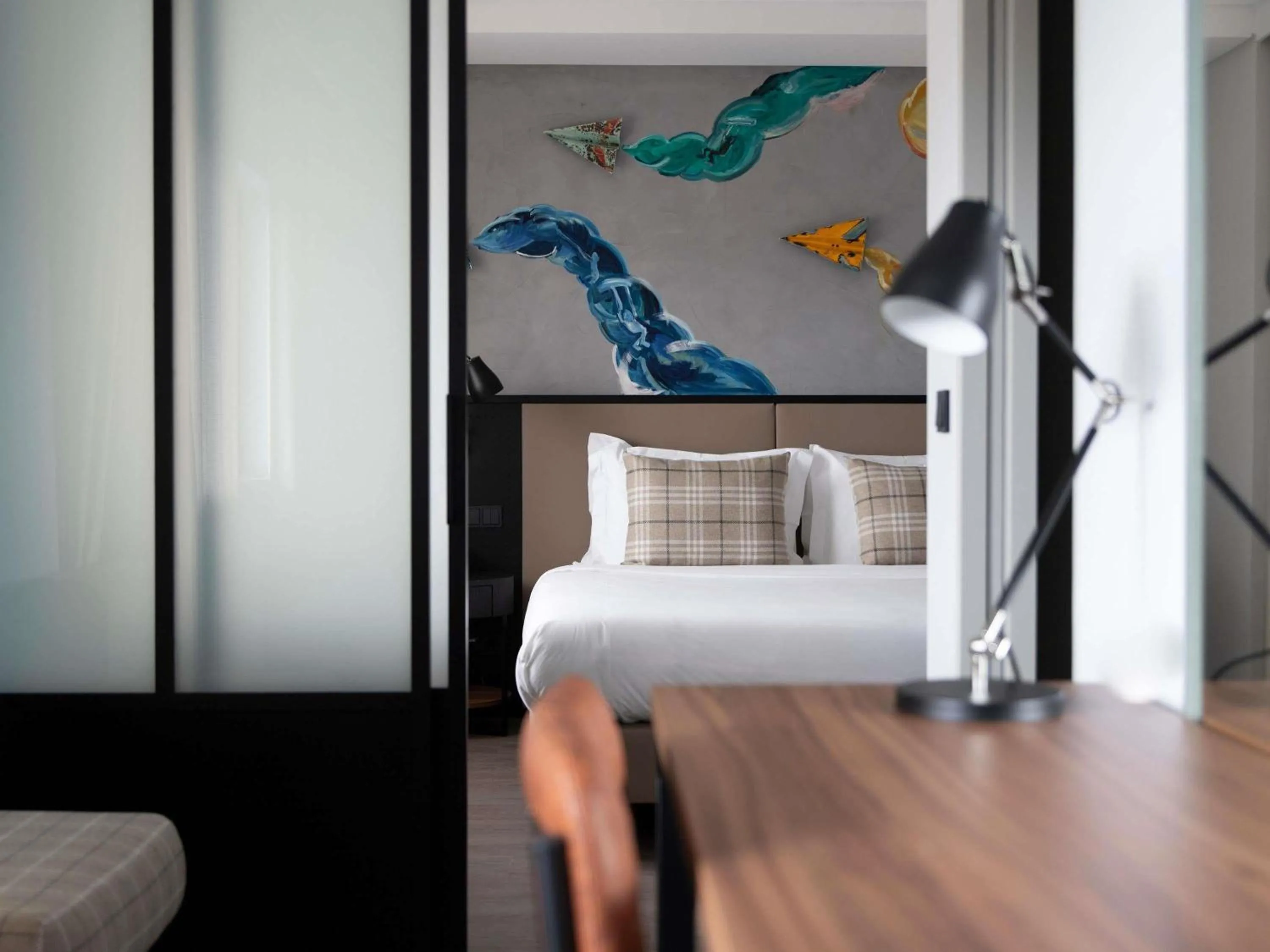 Bedroom, Bed in ibis Styles Lisboa Aeroporto