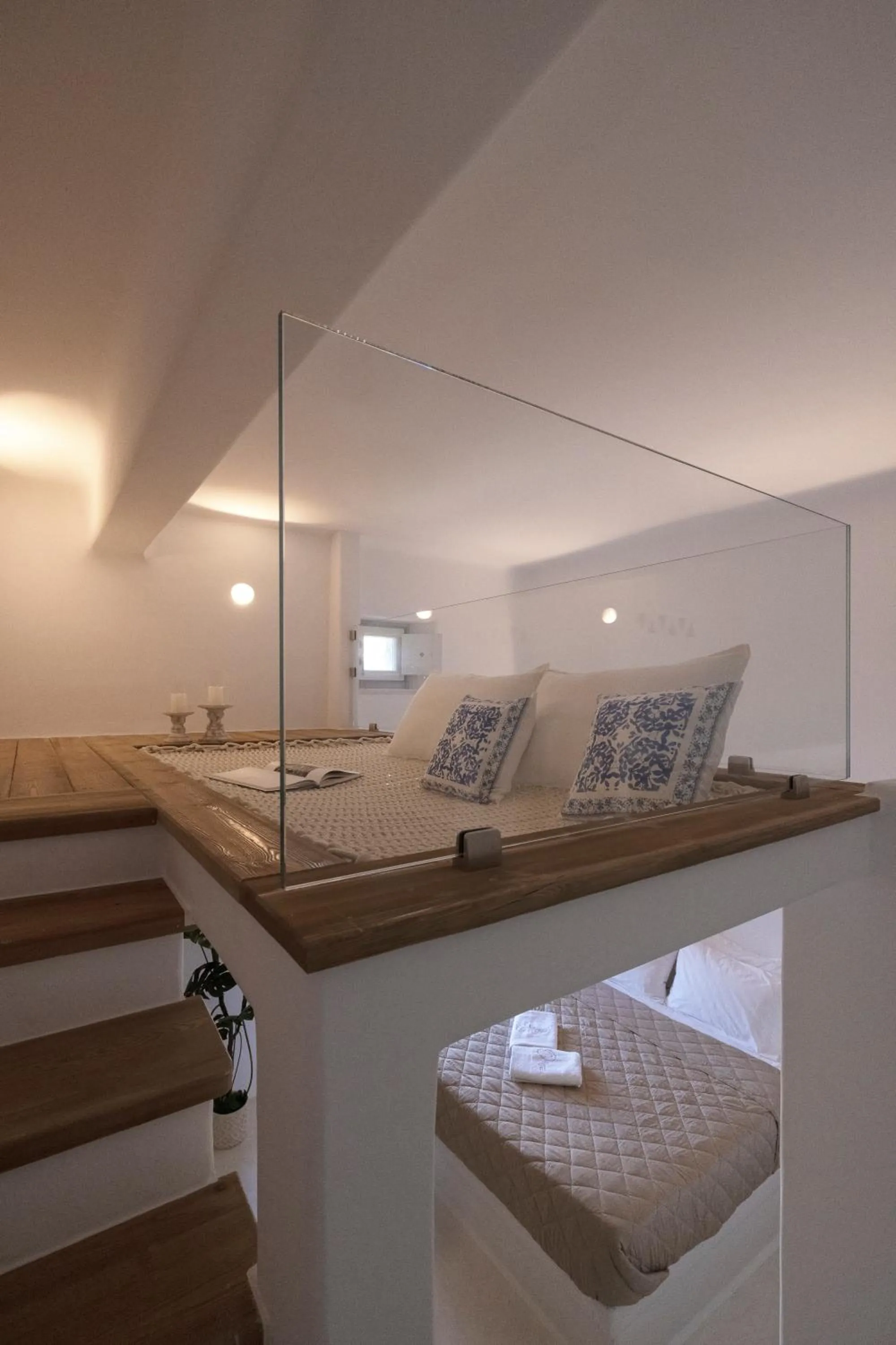 Seating area in Ortygia Suites