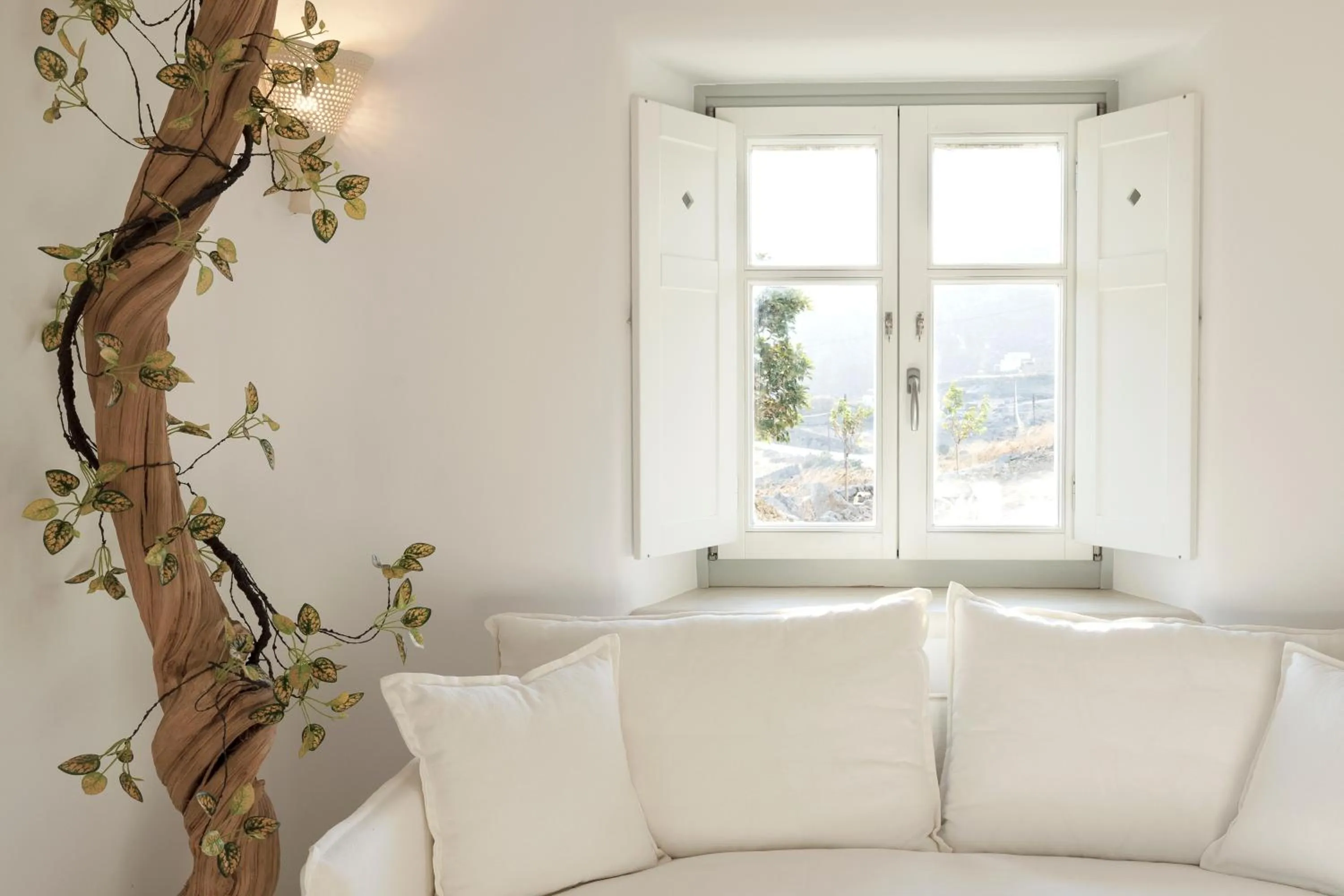 Living room in Ortygia Suites