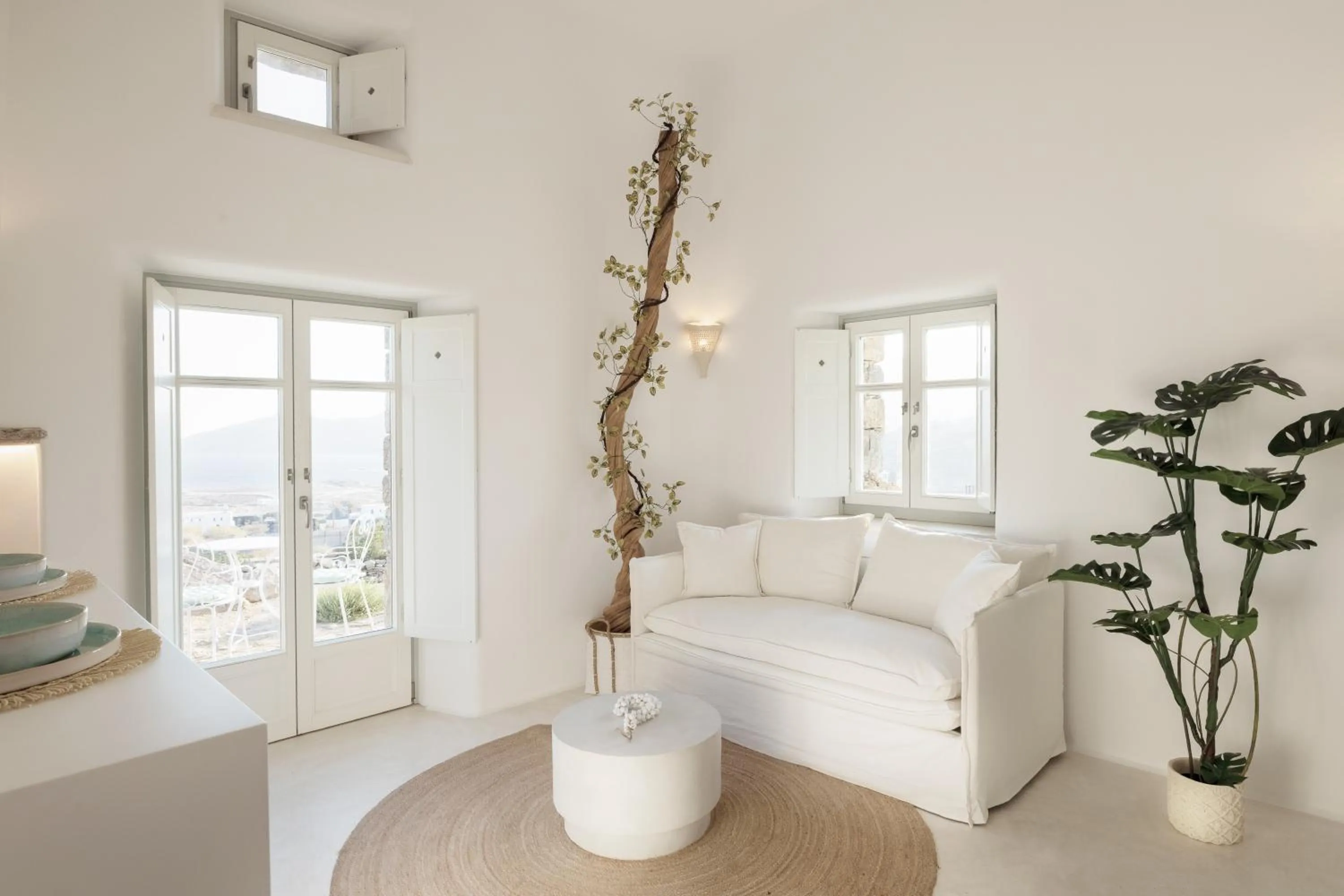 Living room in Ortygia Suites