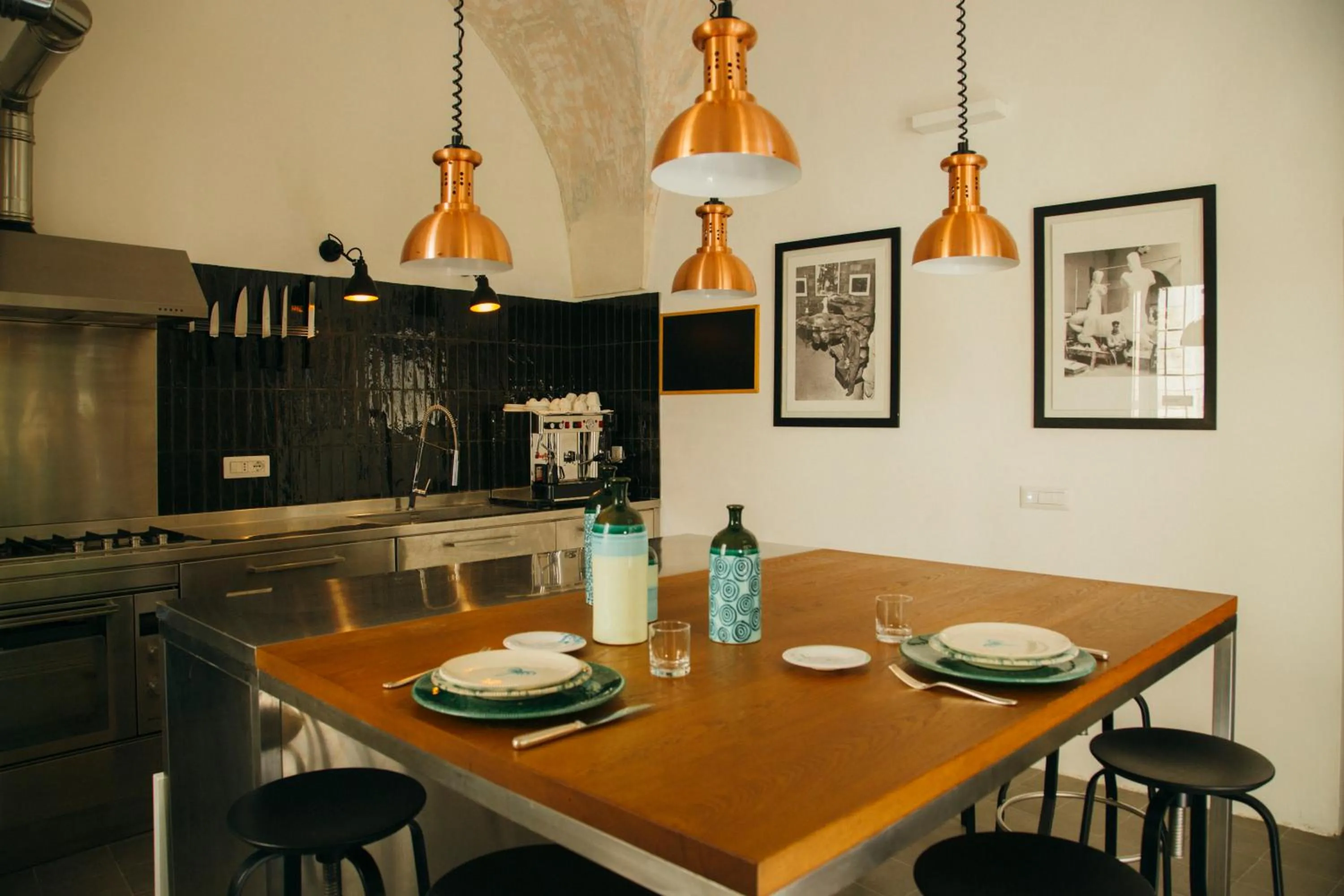 Kitchen or kitchenette in Fiermonte Museum by La Fiermontina