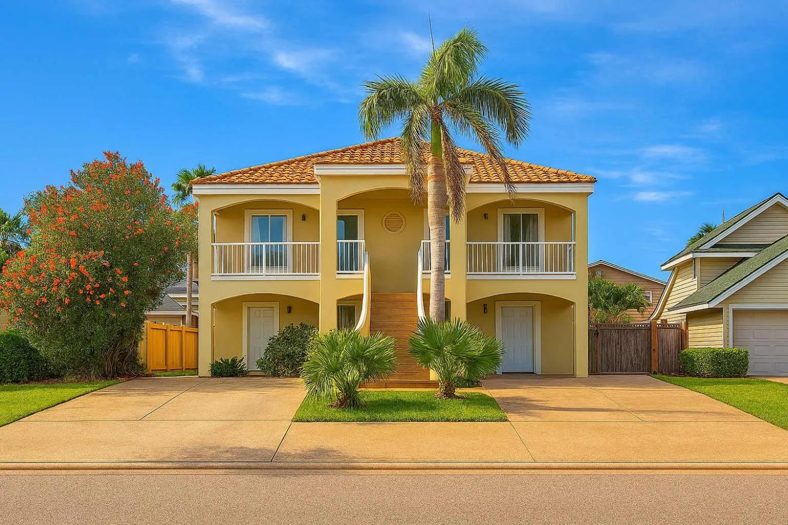 Property building in Beach & Palms condo