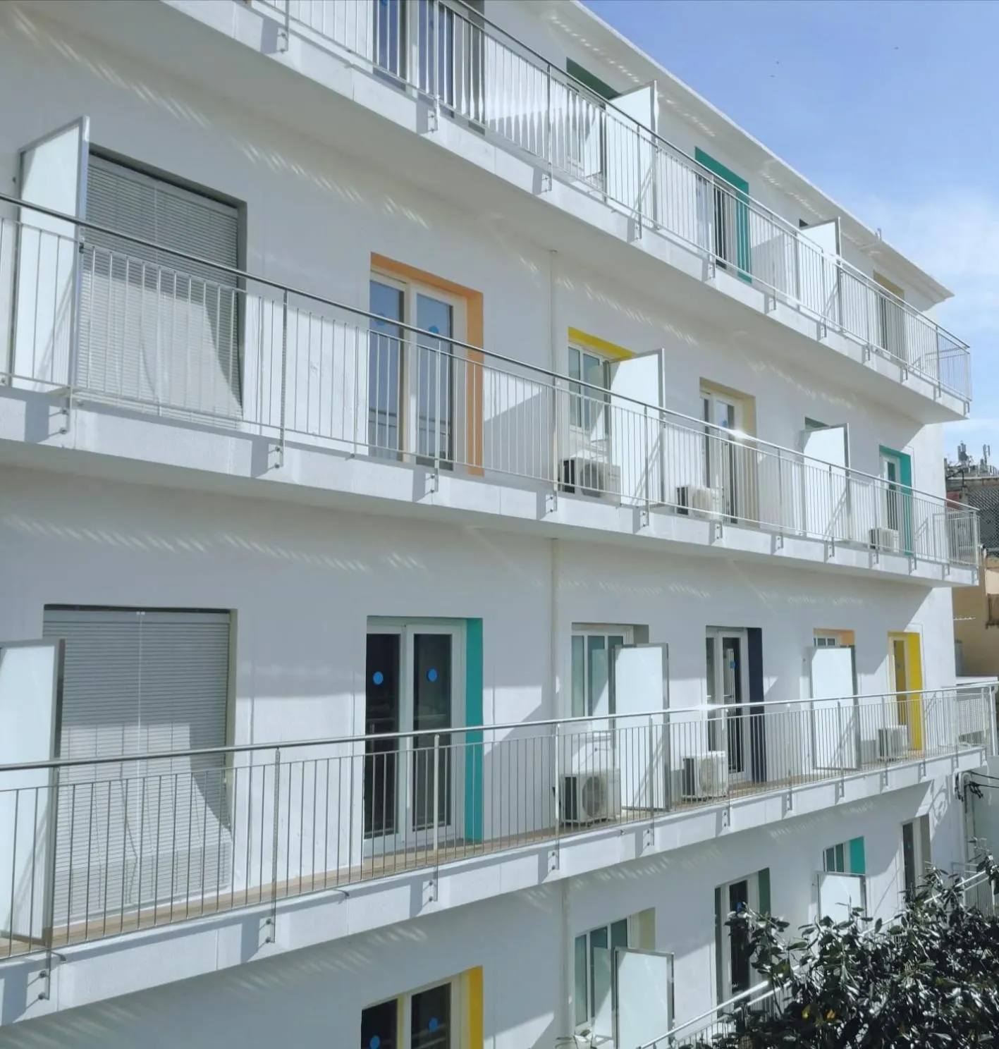 Facade/entrance in Hotel Mediterrani Express