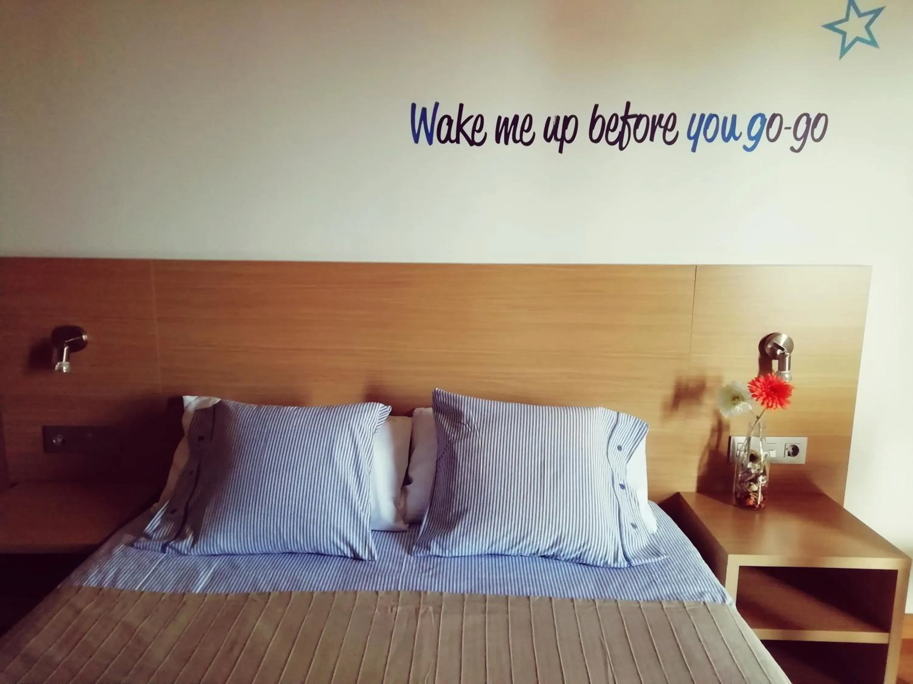 Bed in Hotel Mediterrani Express