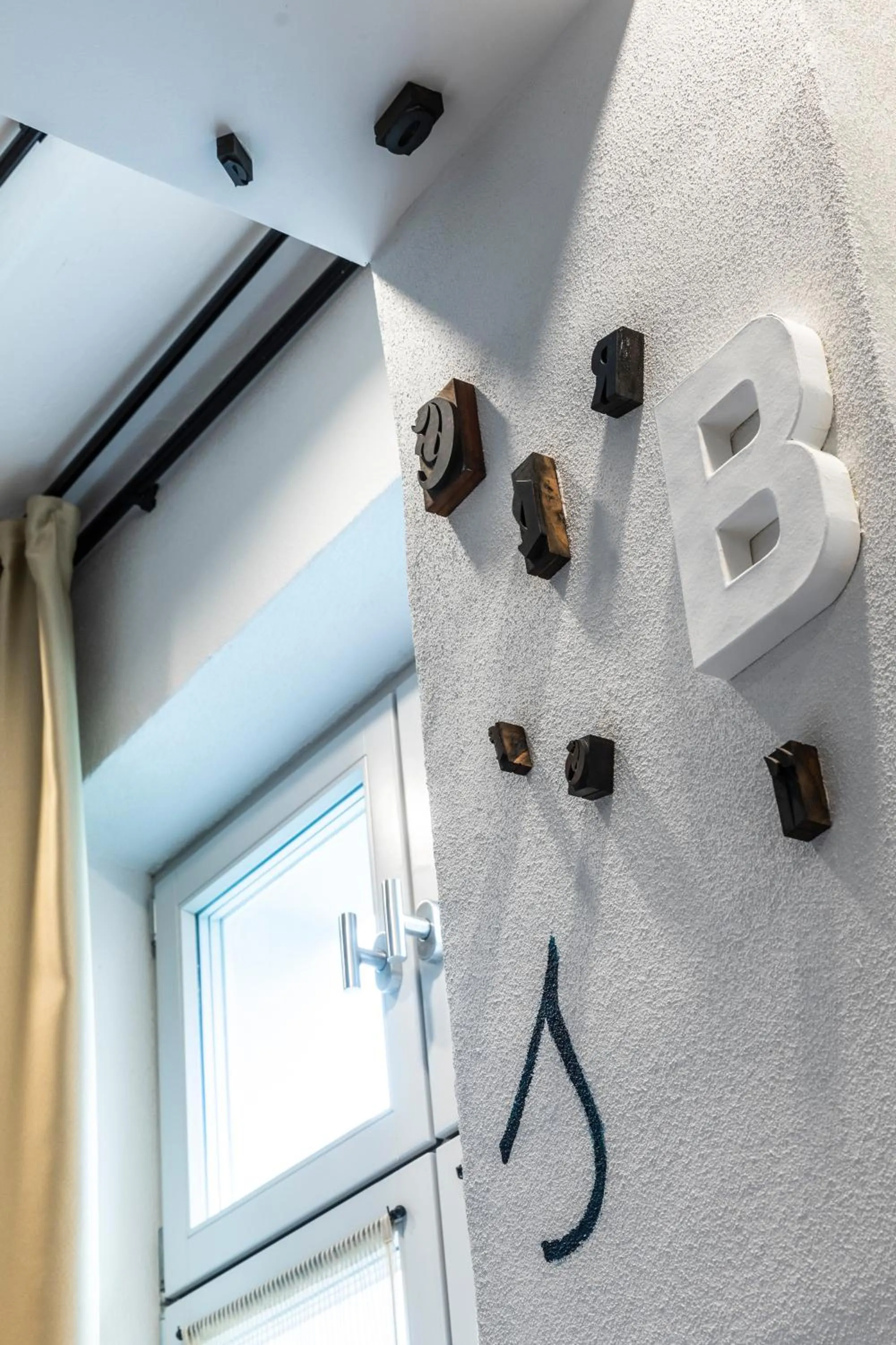 Decorative detail in Das Goldschläger Boutique Hotel