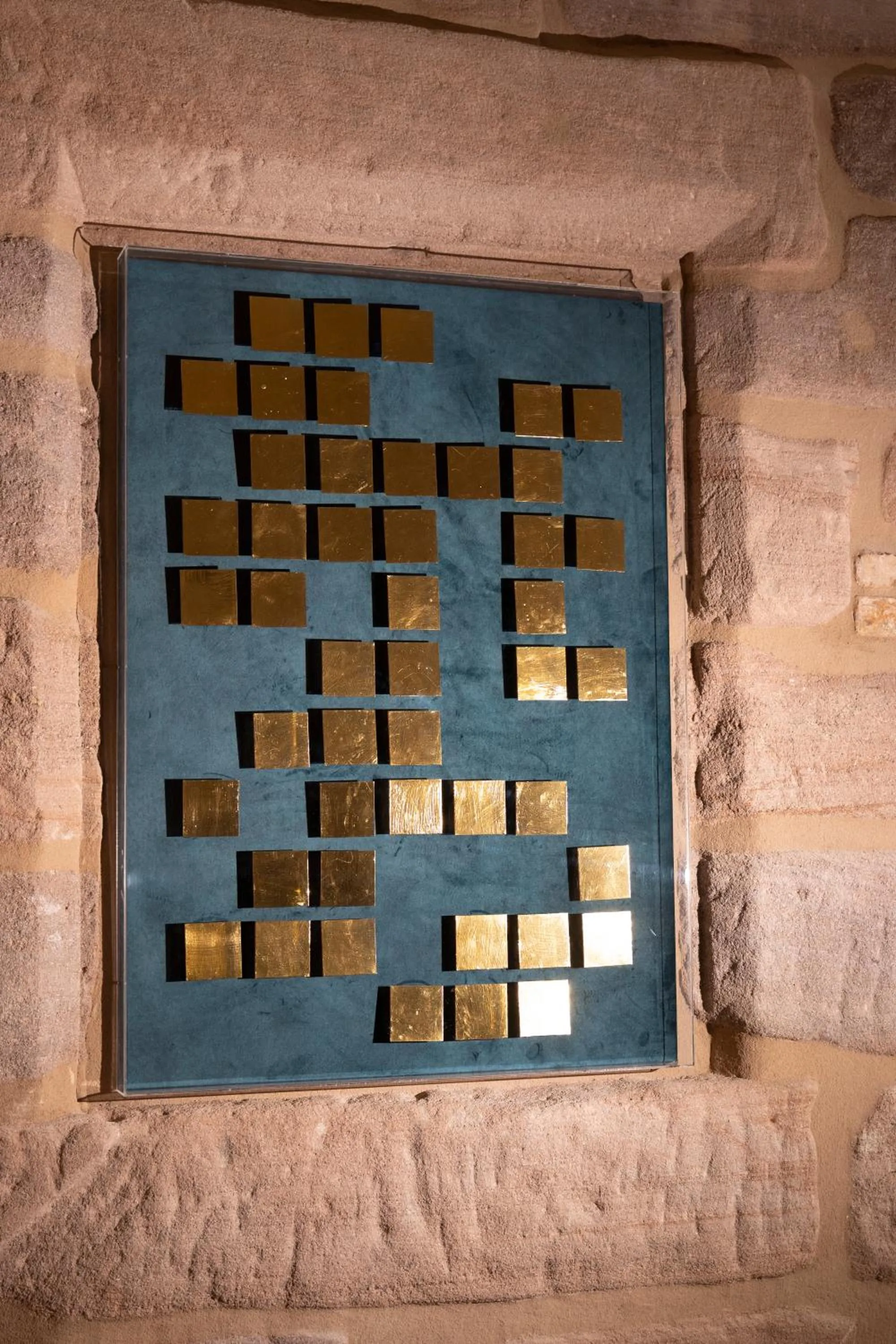Decorative detail in Das Goldschläger Boutique Hotel