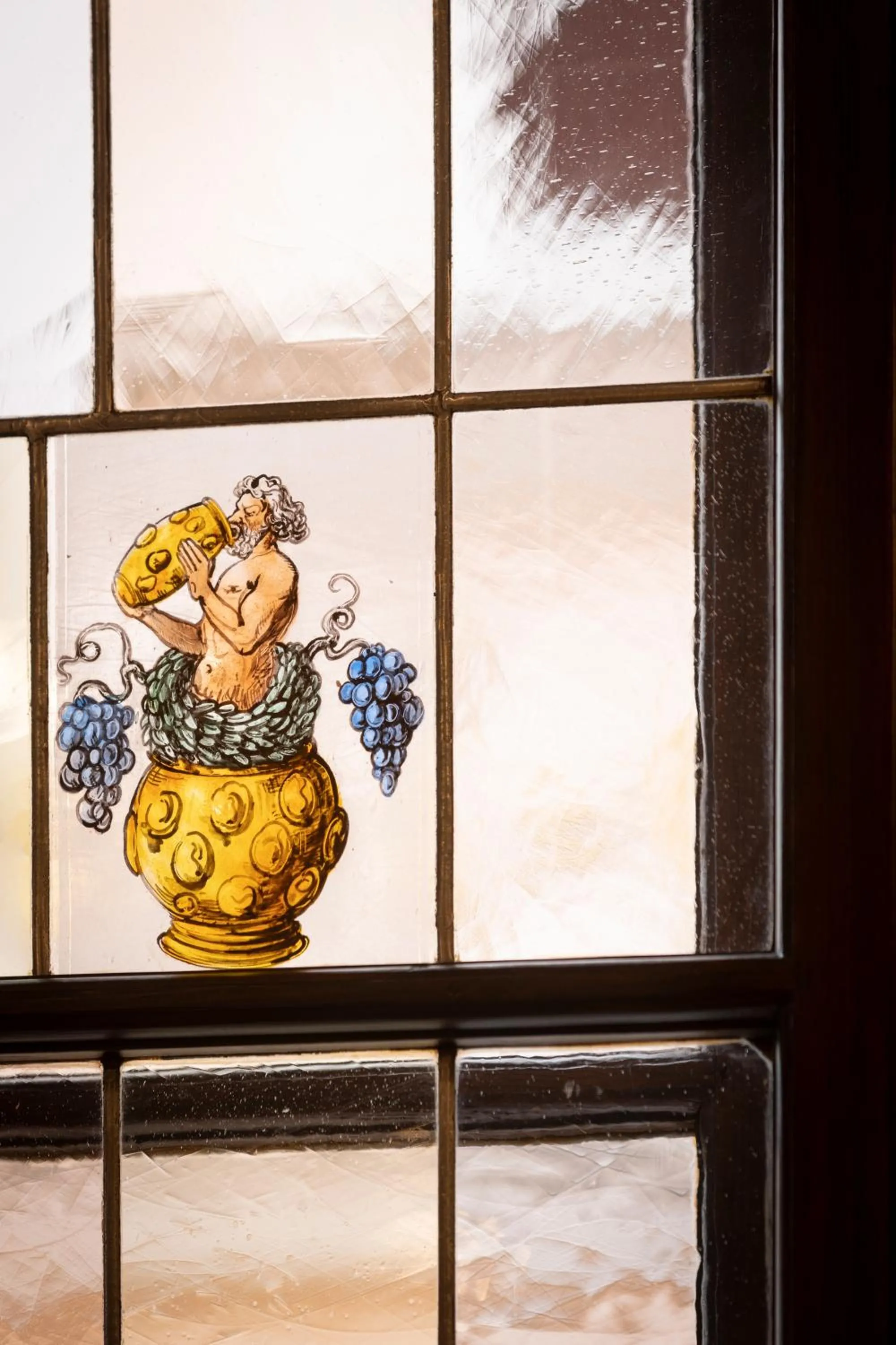 Decorative detail in Das Goldschläger Boutique Hotel