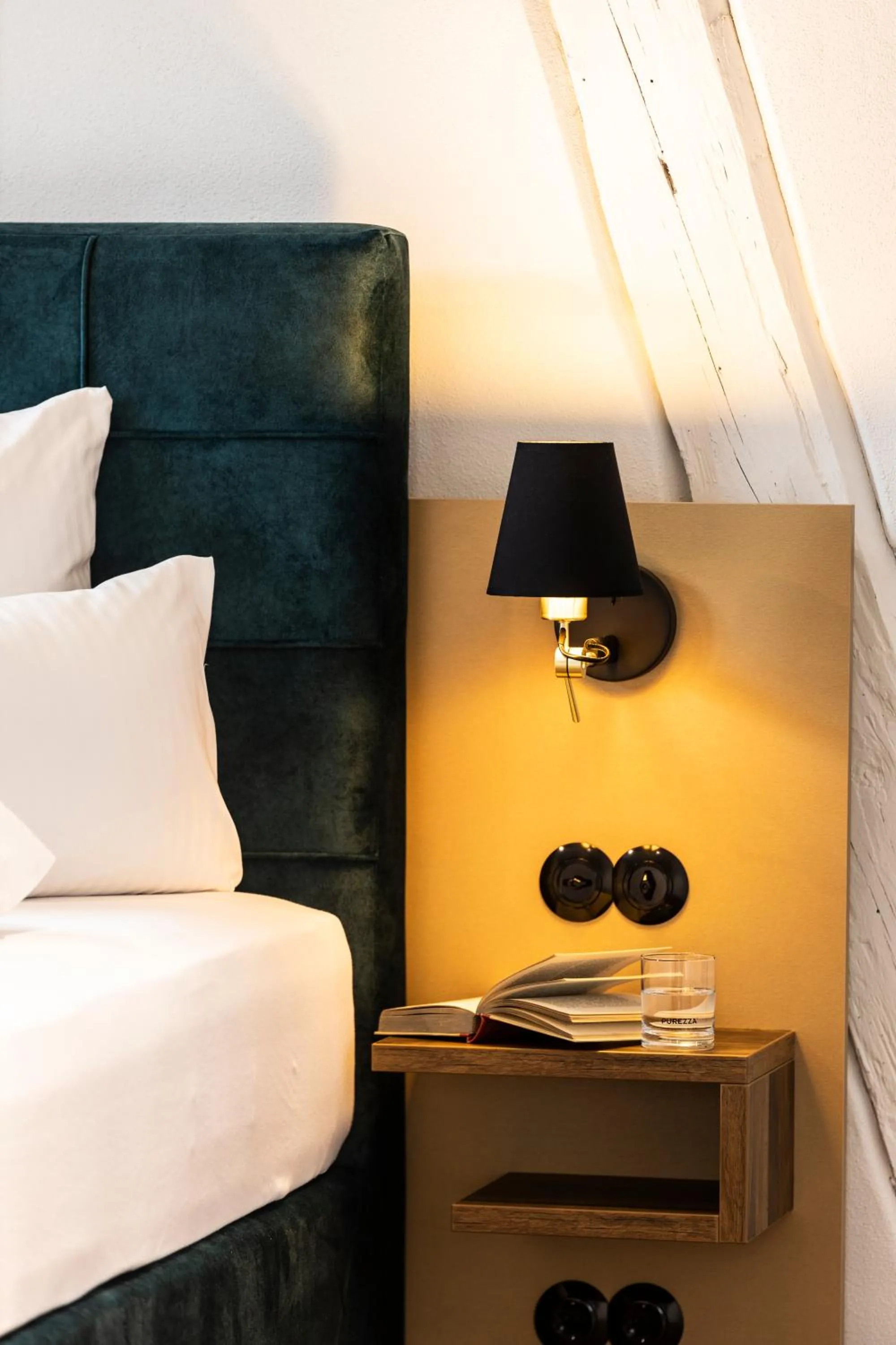 Photo of the whole room, Bed in Das Goldschläger Boutique Hotel