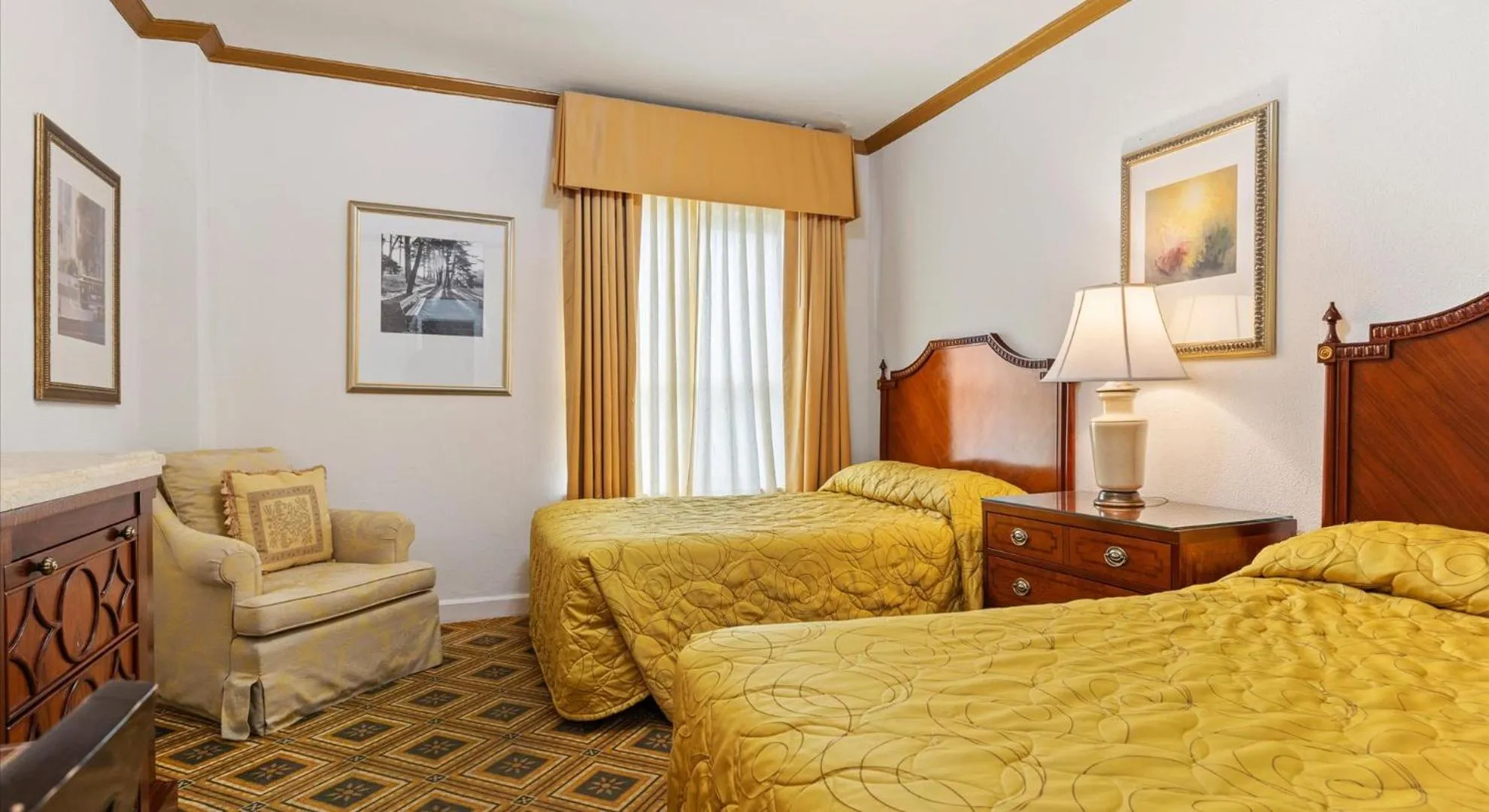 Bed in EMBASSY HOTEL