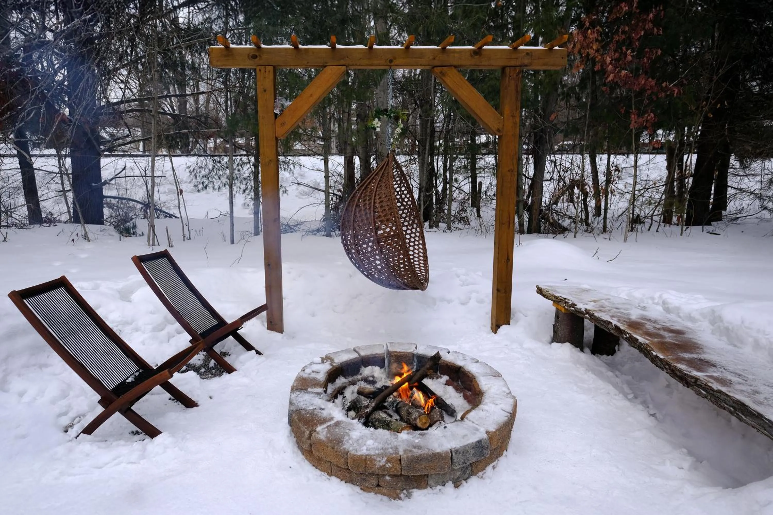 Patio in Stay Inn Muskoka