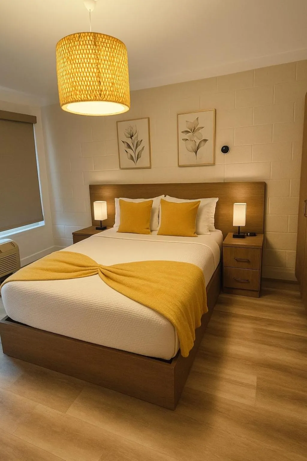 Bed in Stay Inn Muskoka