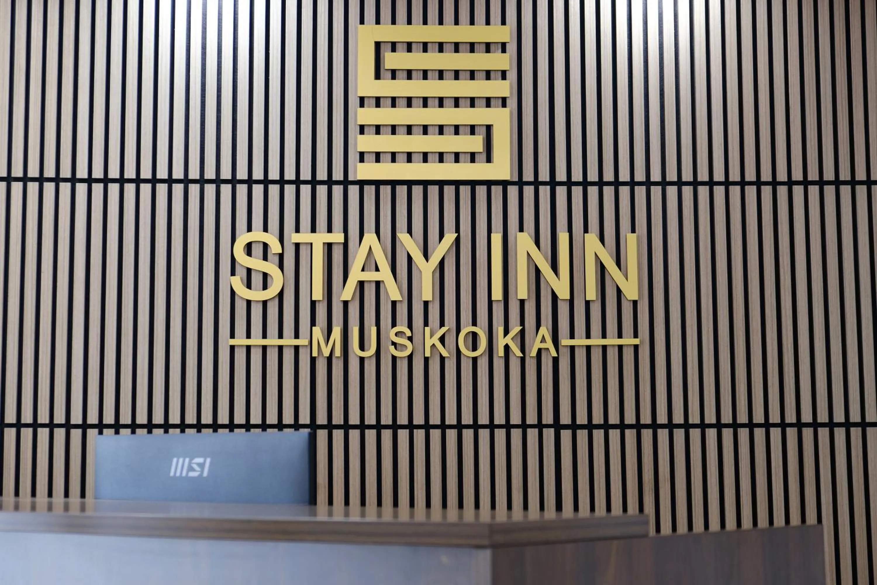 Lobby or reception in Stay Inn Muskoka