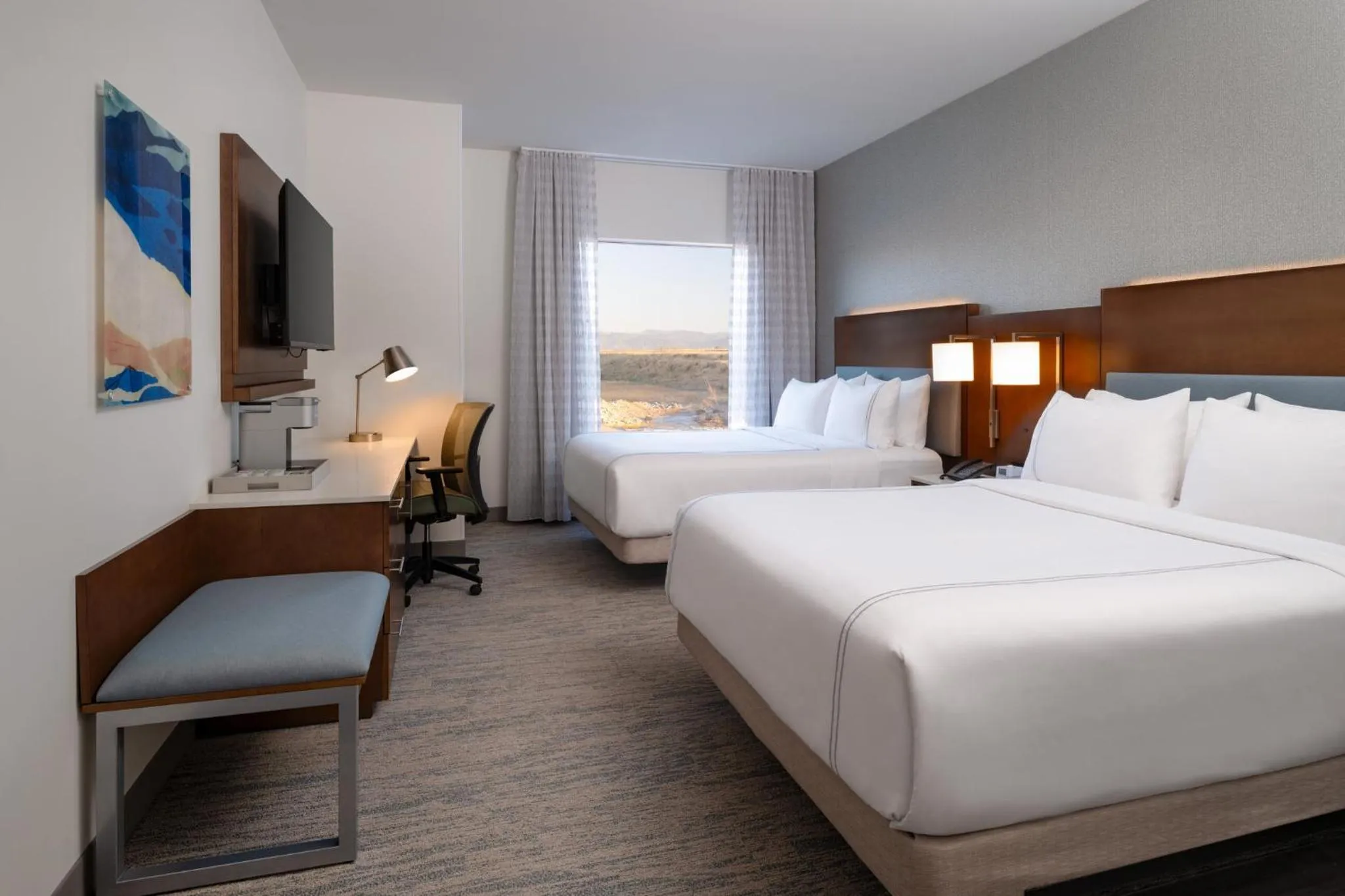 Photo of the whole room, Bed in EVEN Hotel Bozeman Yellowstone Intl Arpt by IHG