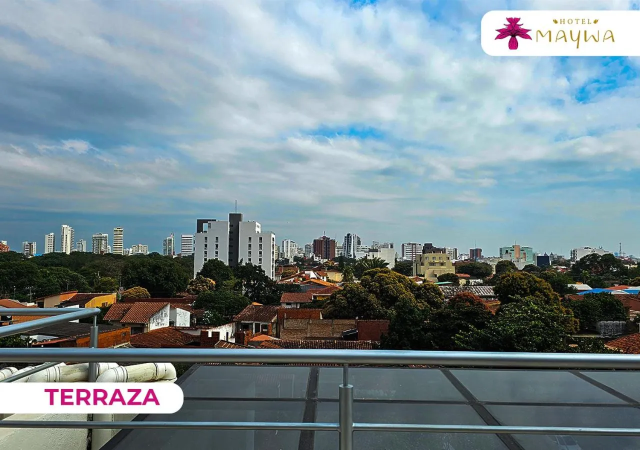 Bird's eye view in Hotel Maywa