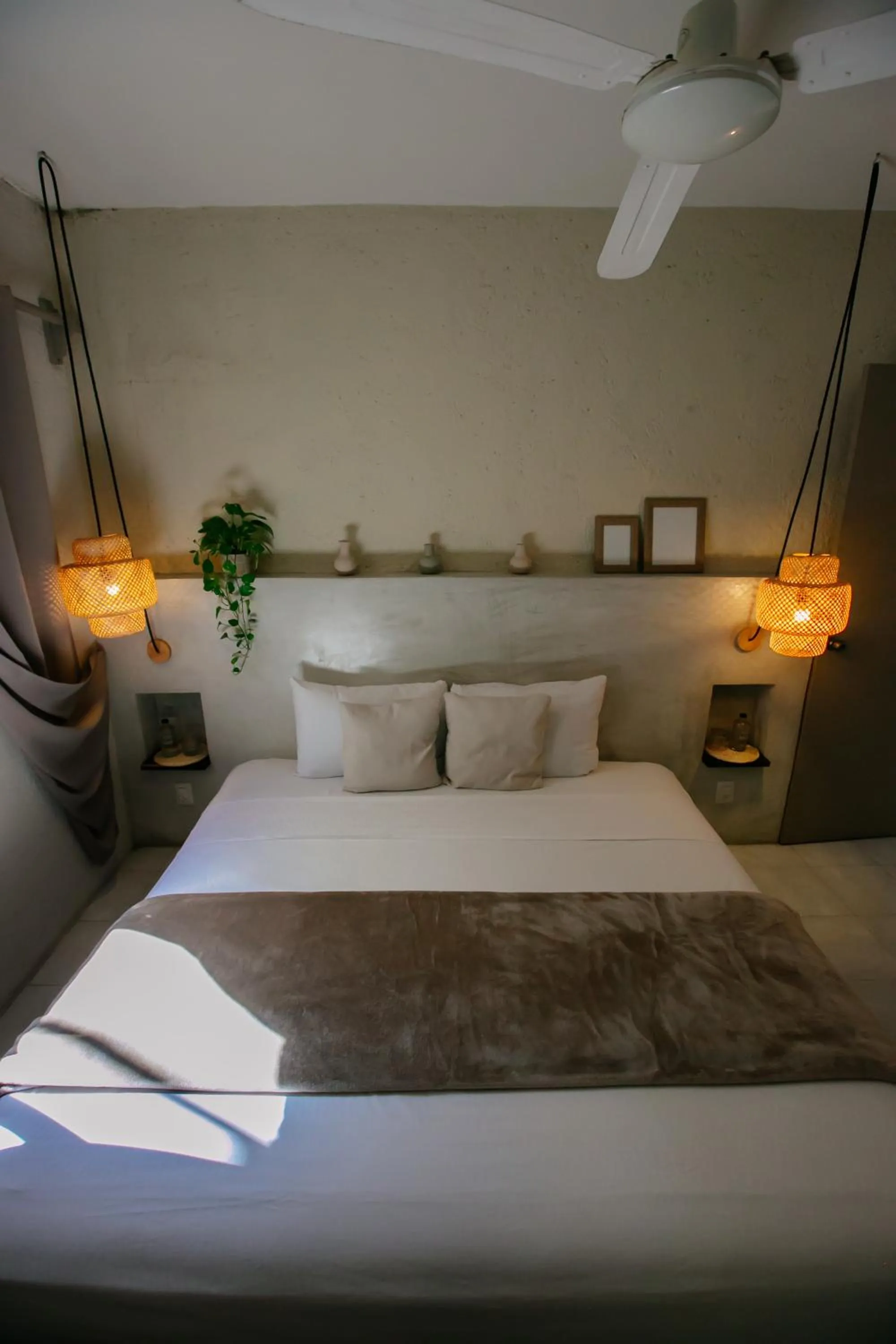 Bedroom, Bed in Hotel Noah Tulum