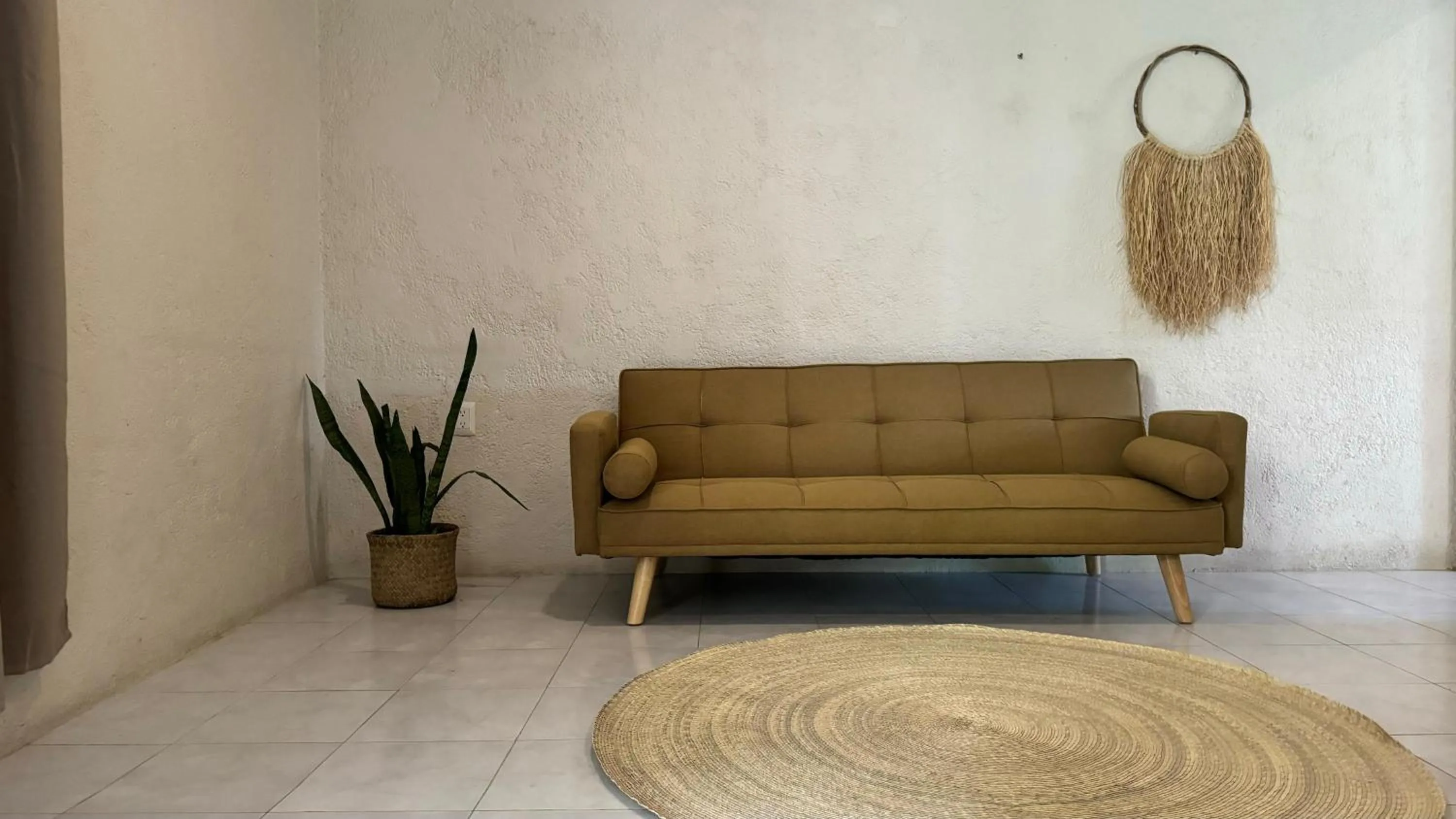 Living room in Hotel Noah Tulum