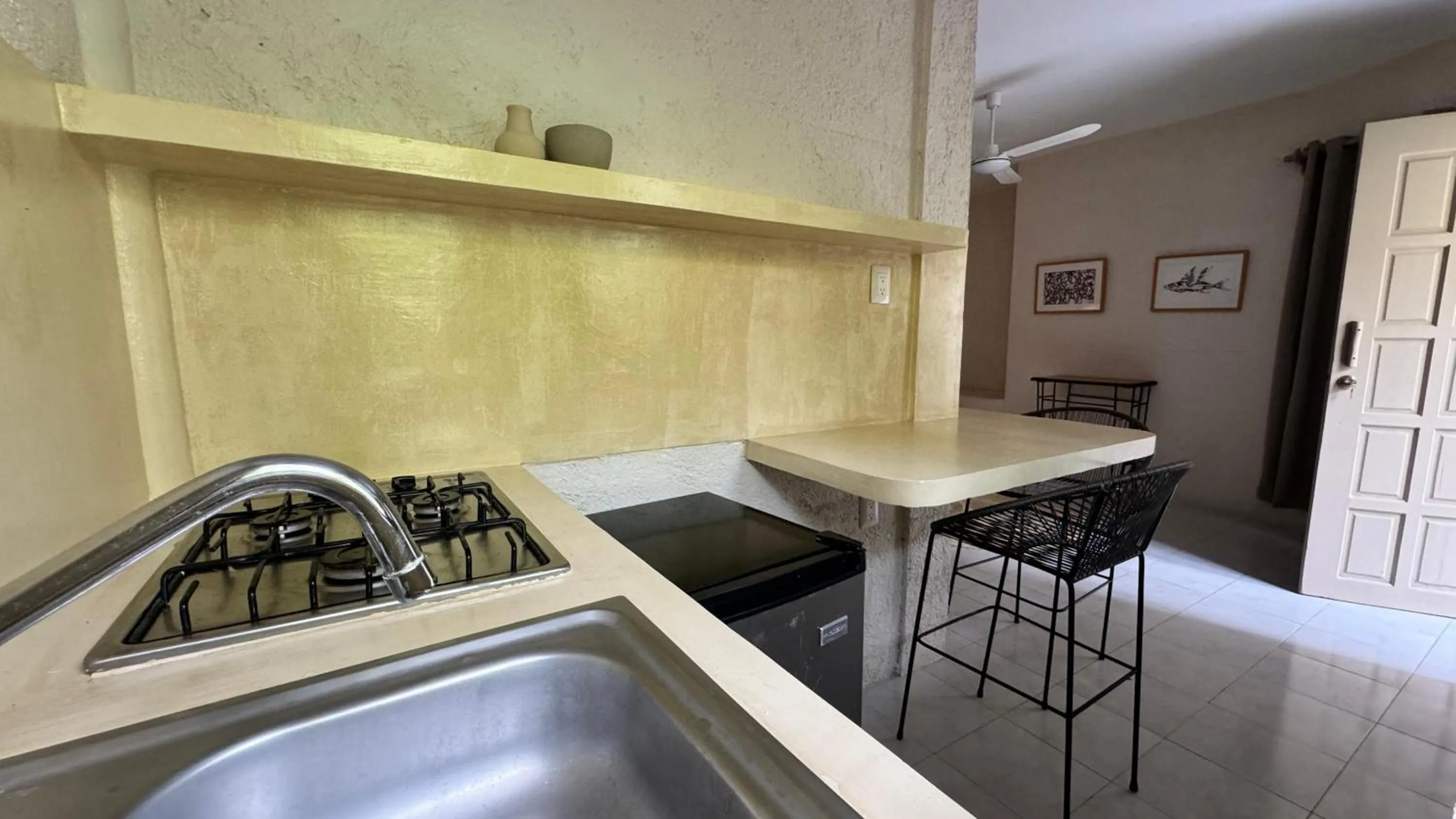 Kitchen or kitchenette in Hotel Noah Tulum