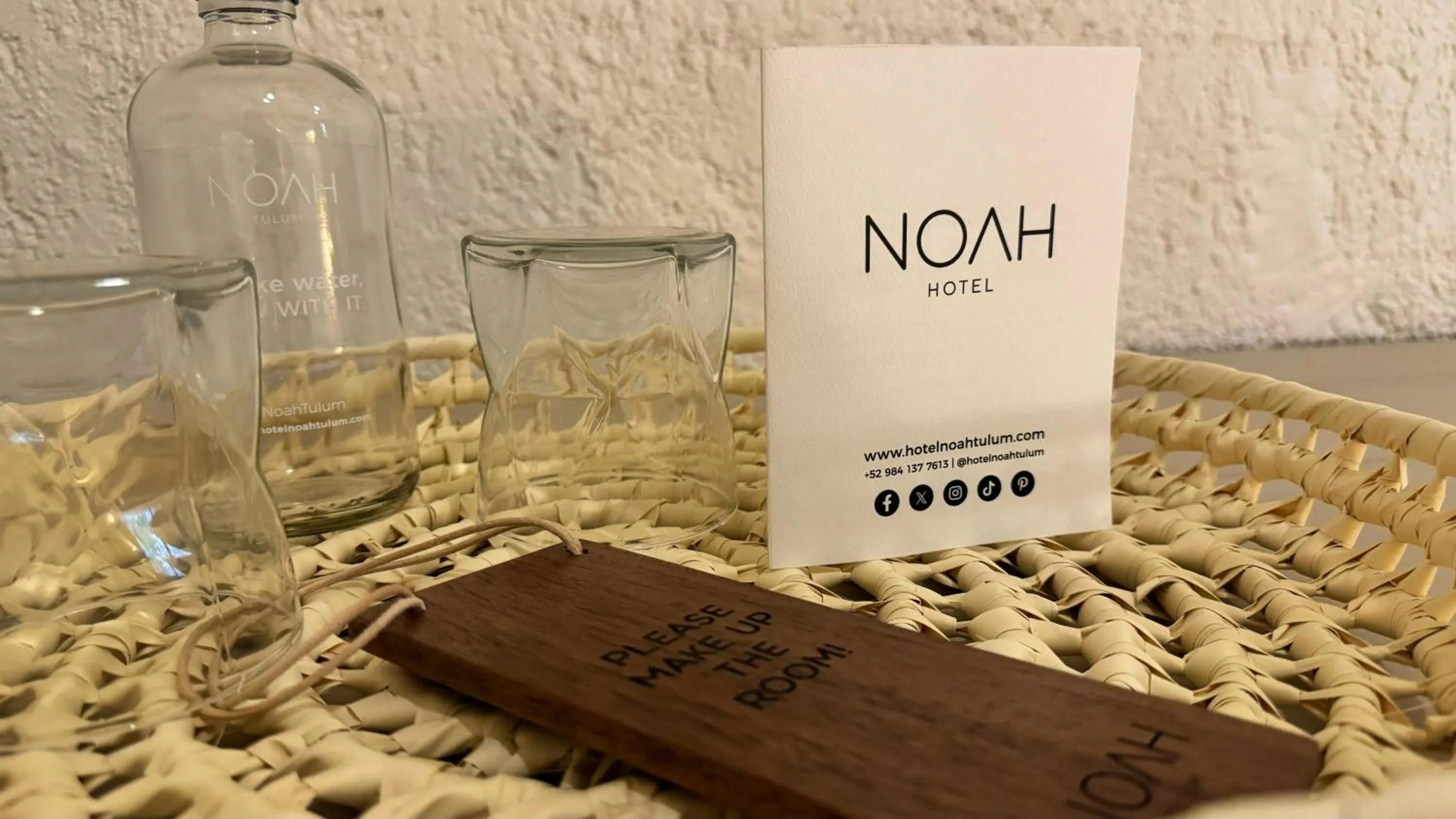 Decorative detail in Hotel Noah Tulum