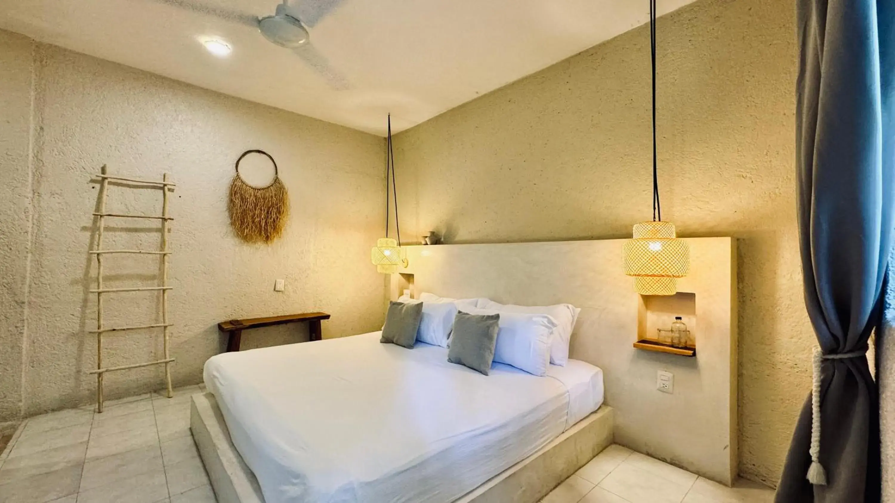 Bedroom, Bed in Hotel Noah Tulum Bedroom, Bed in Hotel Noah Tulum