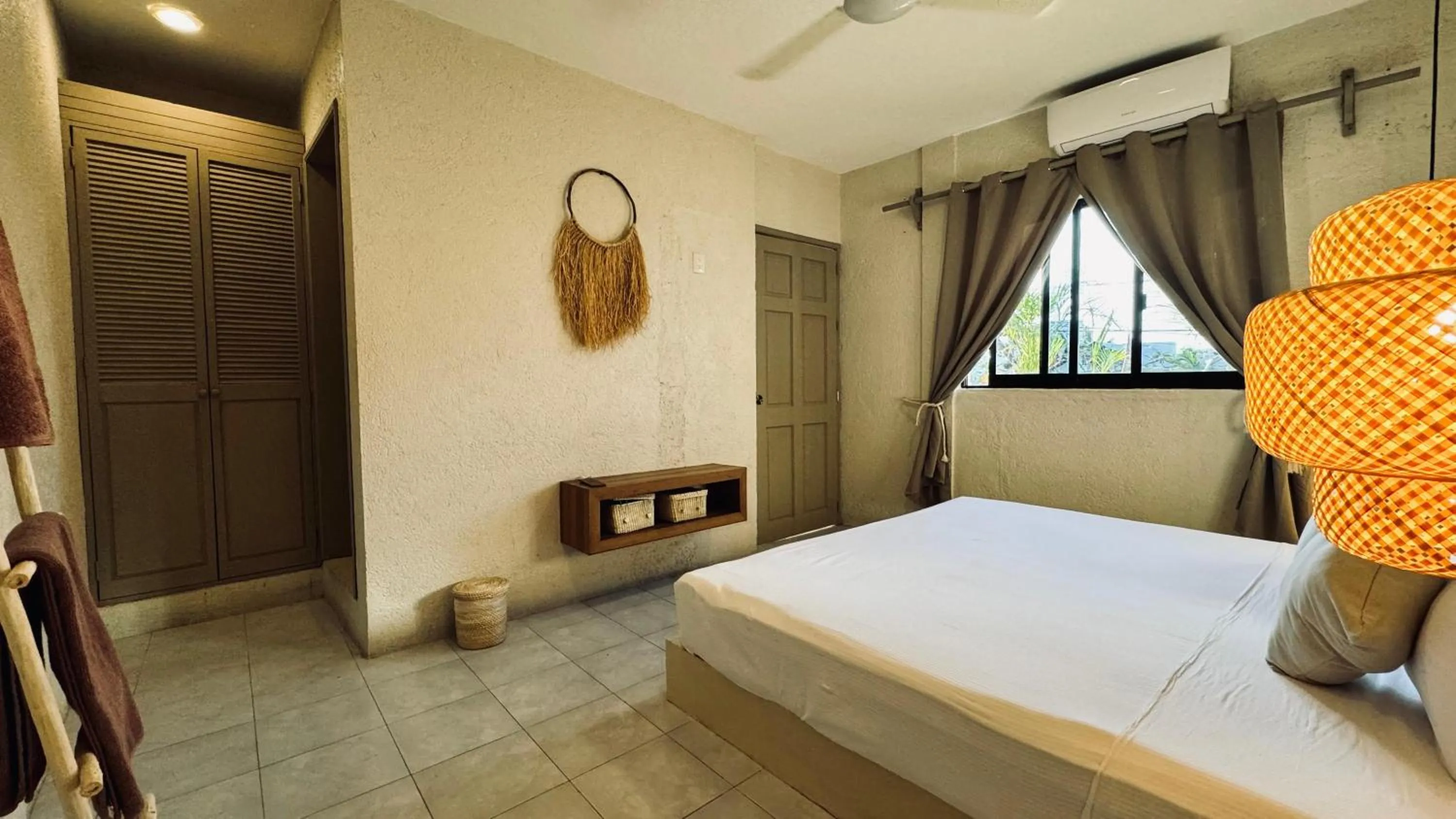 Bedroom, Bed in Hotel Noah Tulum