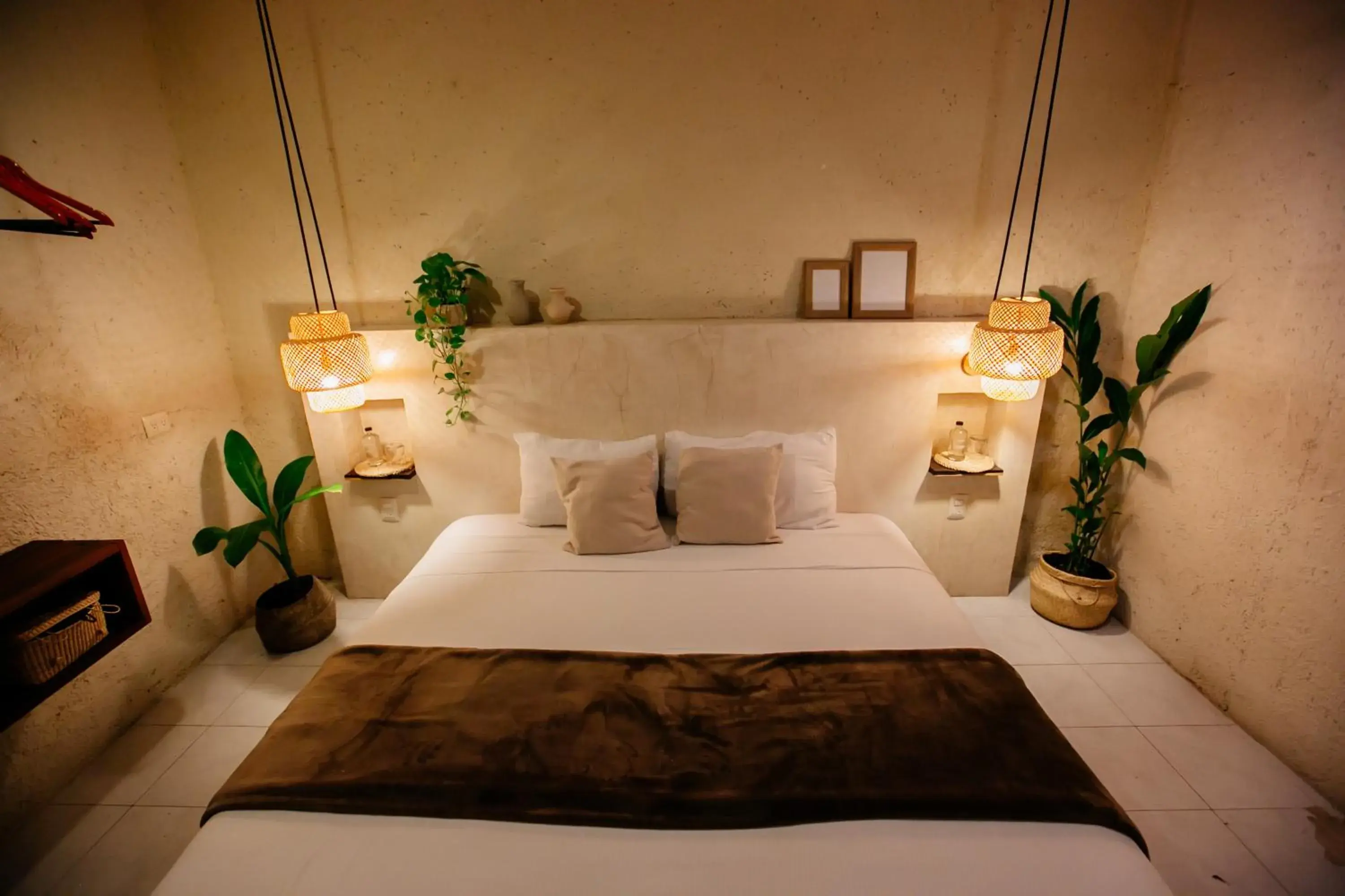 Bedroom, Bed in Hotel Noah Tulum Bedroom, Bed in Hotel Noah Tulum