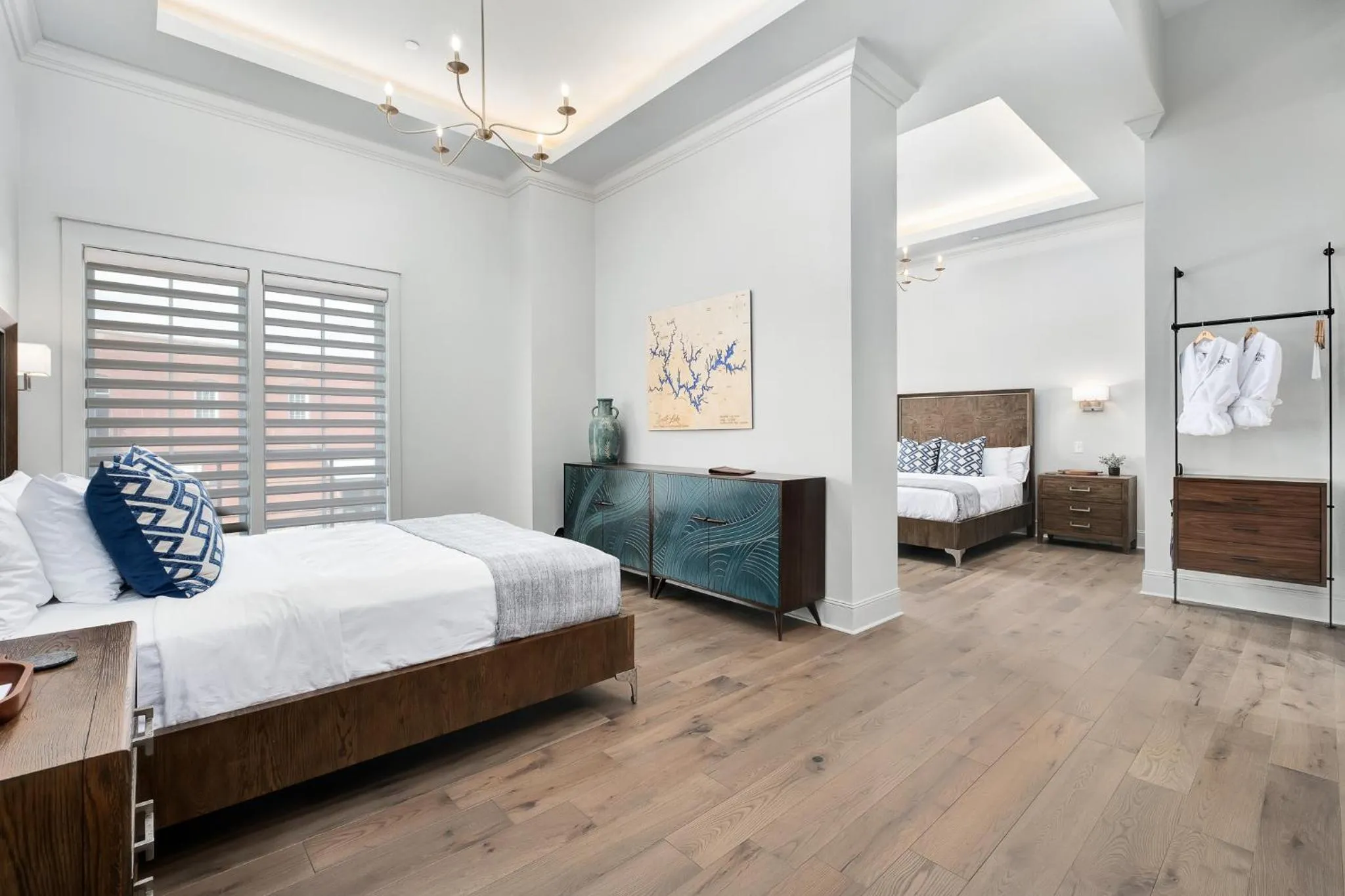 Bed in The Flying Fifty Hotel, a Luxury Boutique Hotel