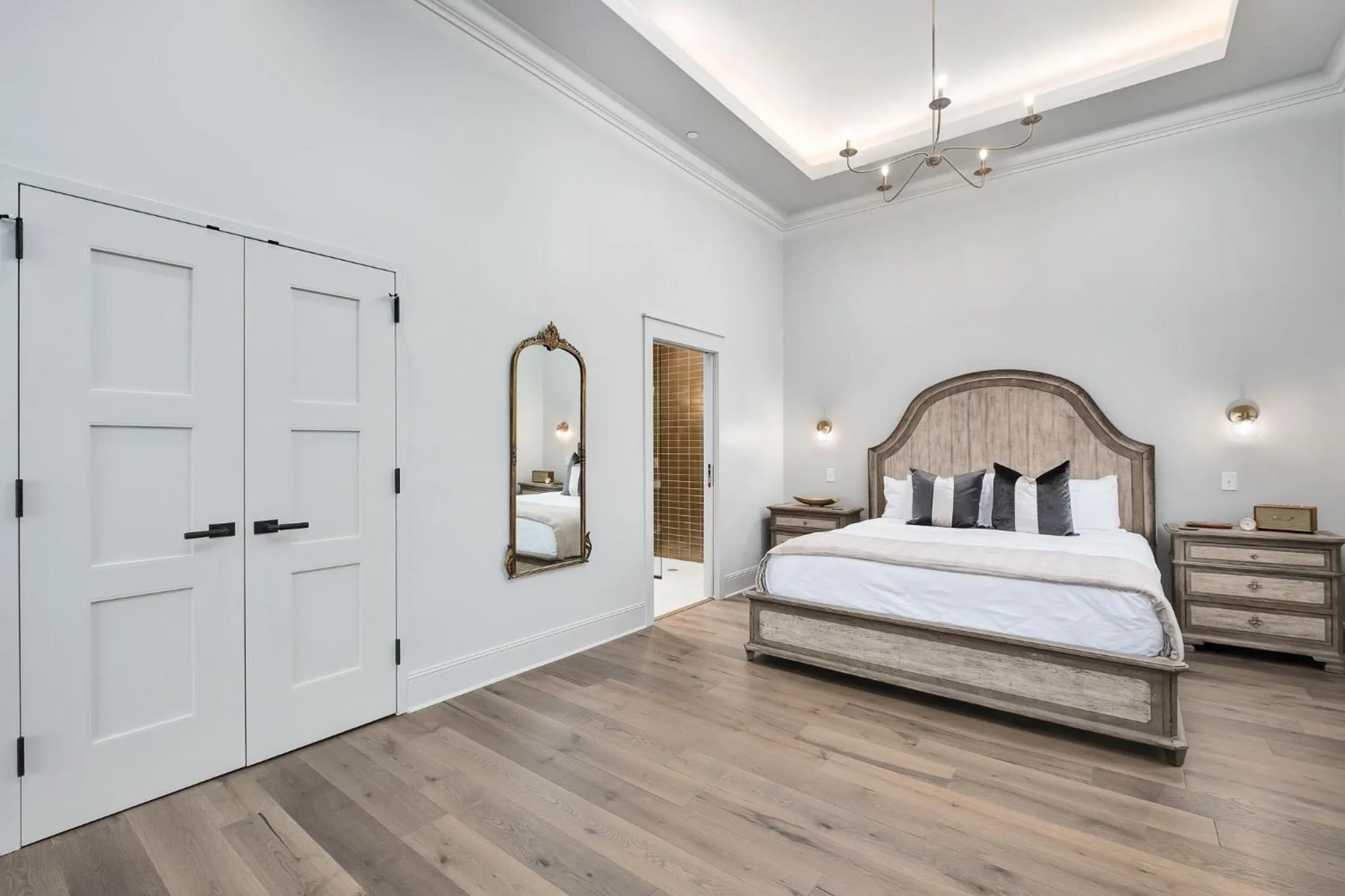 Bed in The Flying Fifty Hotel, a Luxury Boutique Hotel