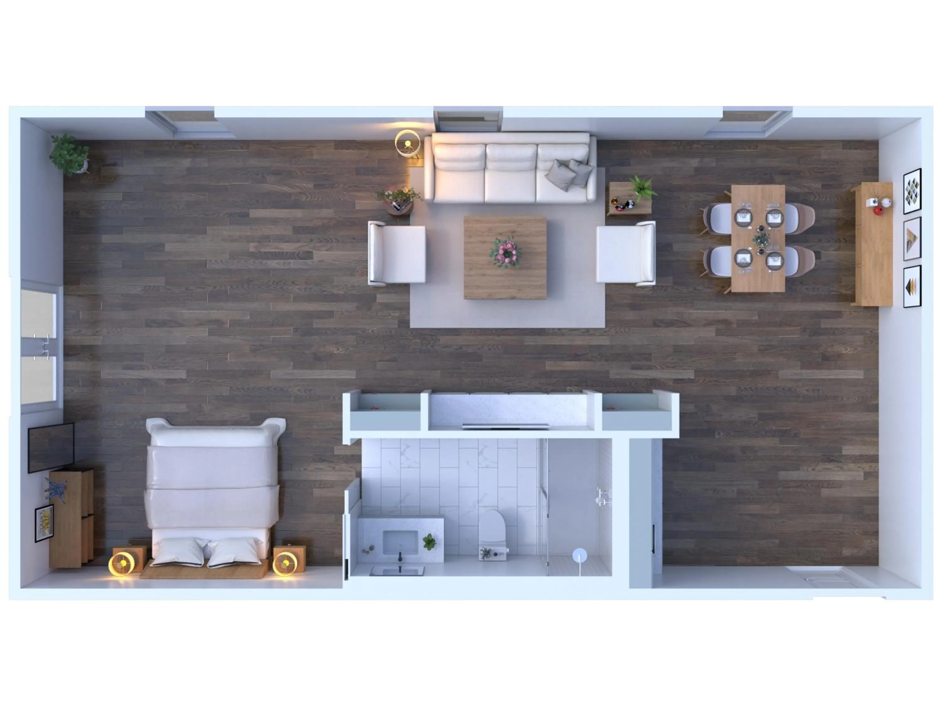 Floor plan in The Flying Fifty Hotel, a Luxury Boutique Hotel