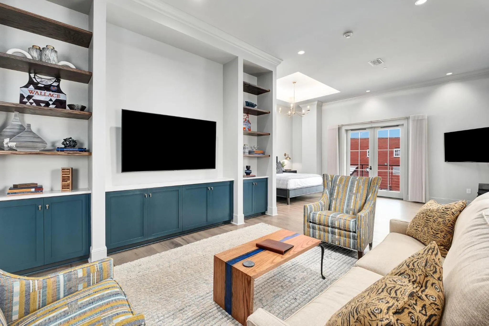 Living room in The Flying Fifty Hotel, a Luxury Boutique Hotel