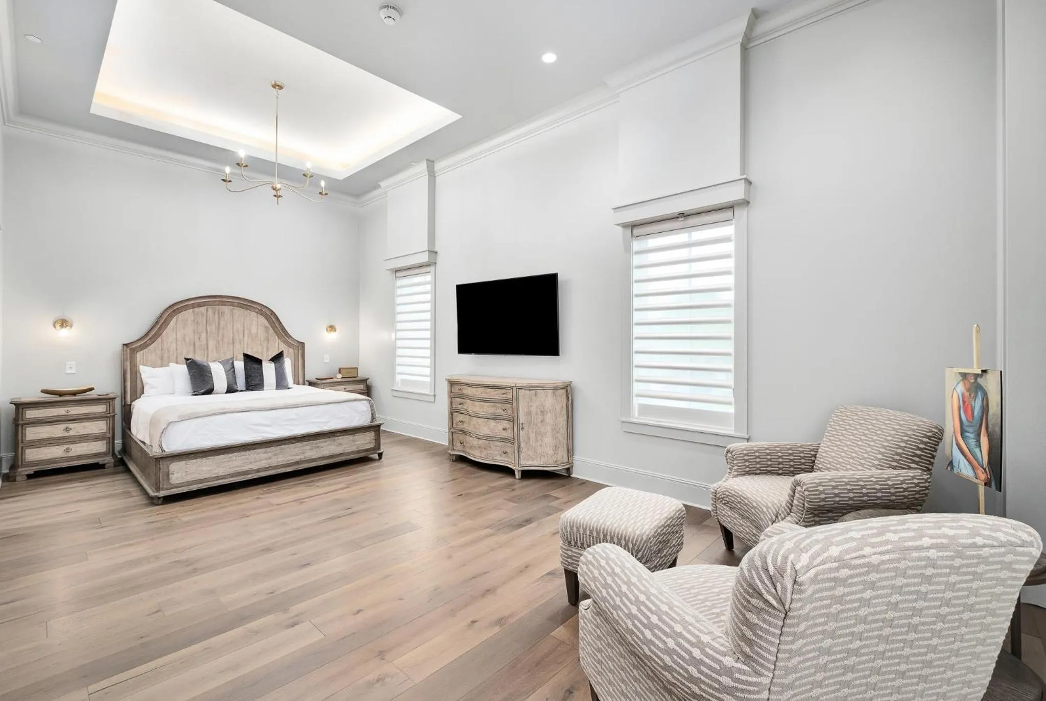 Bed in The Flying Fifty Hotel, a Luxury Boutique Hotel