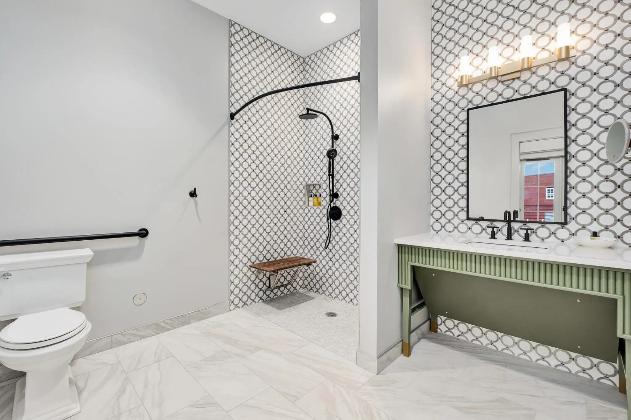 Shower in The Flying Fifty Hotel, a Luxury Boutique Hotel