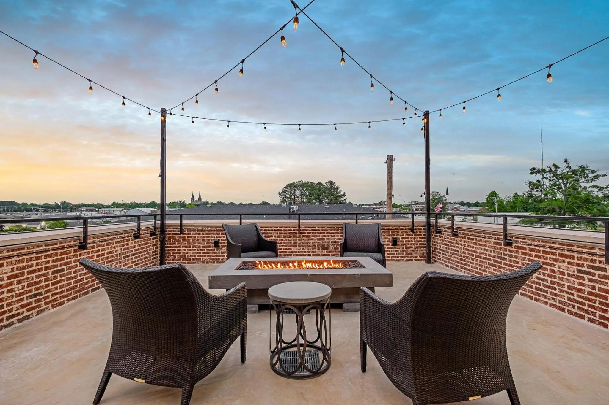 Patio in The Flying Fifty Hotel, a Luxury Boutique Hotel