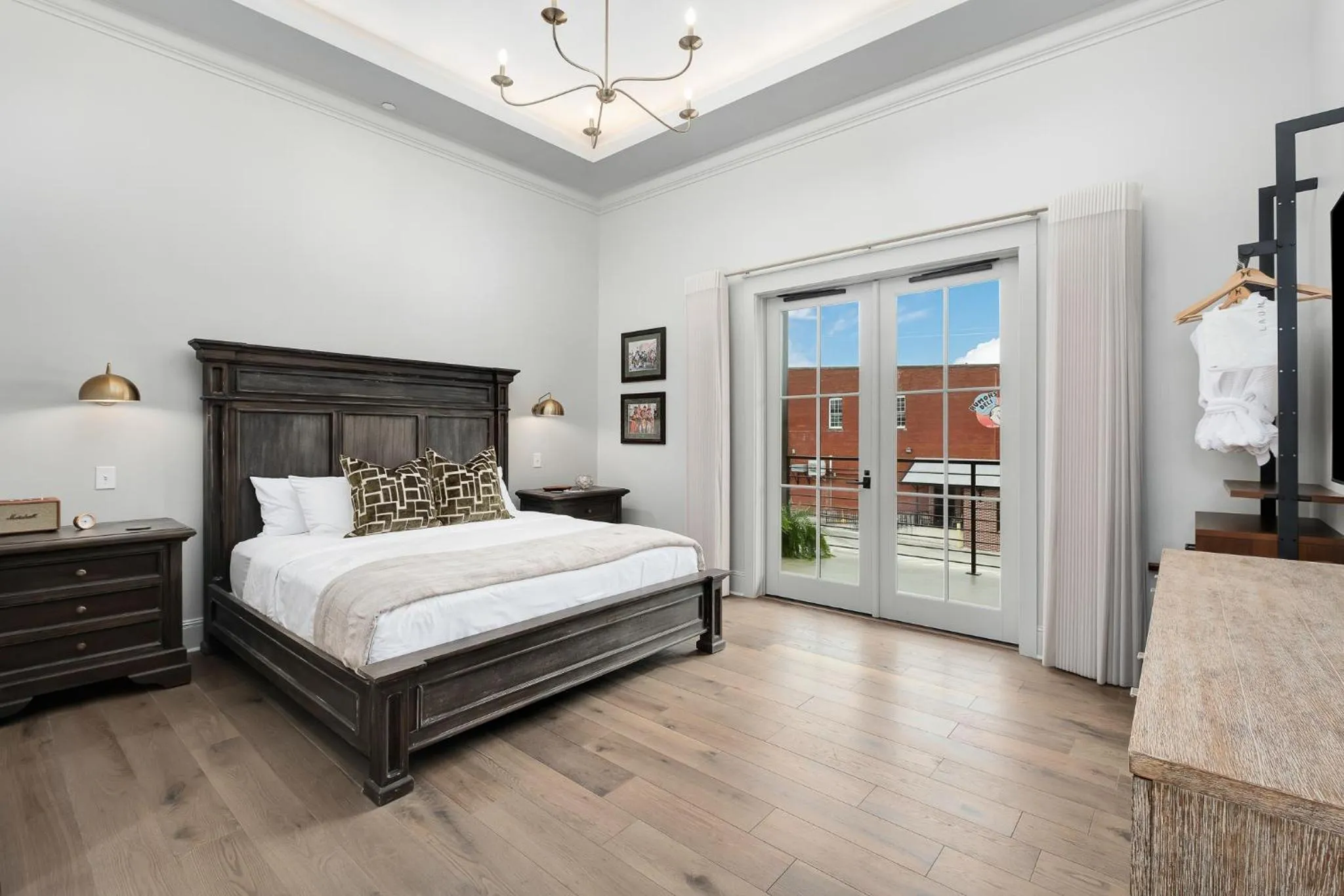 Patio, Bed in The Flying Fifty Hotel, a Luxury Boutique Hotel