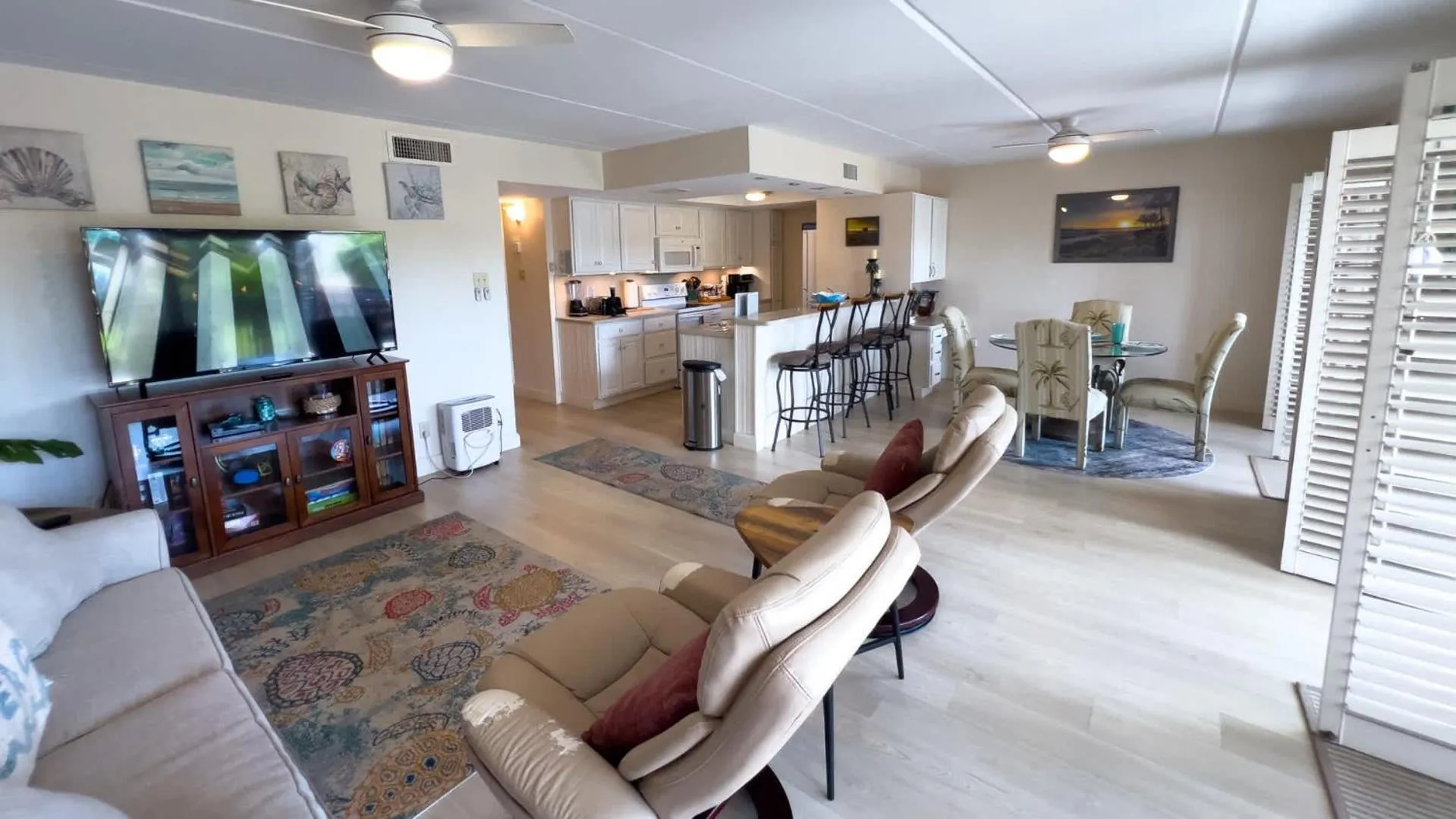 Living room in Villa del Sol - #205