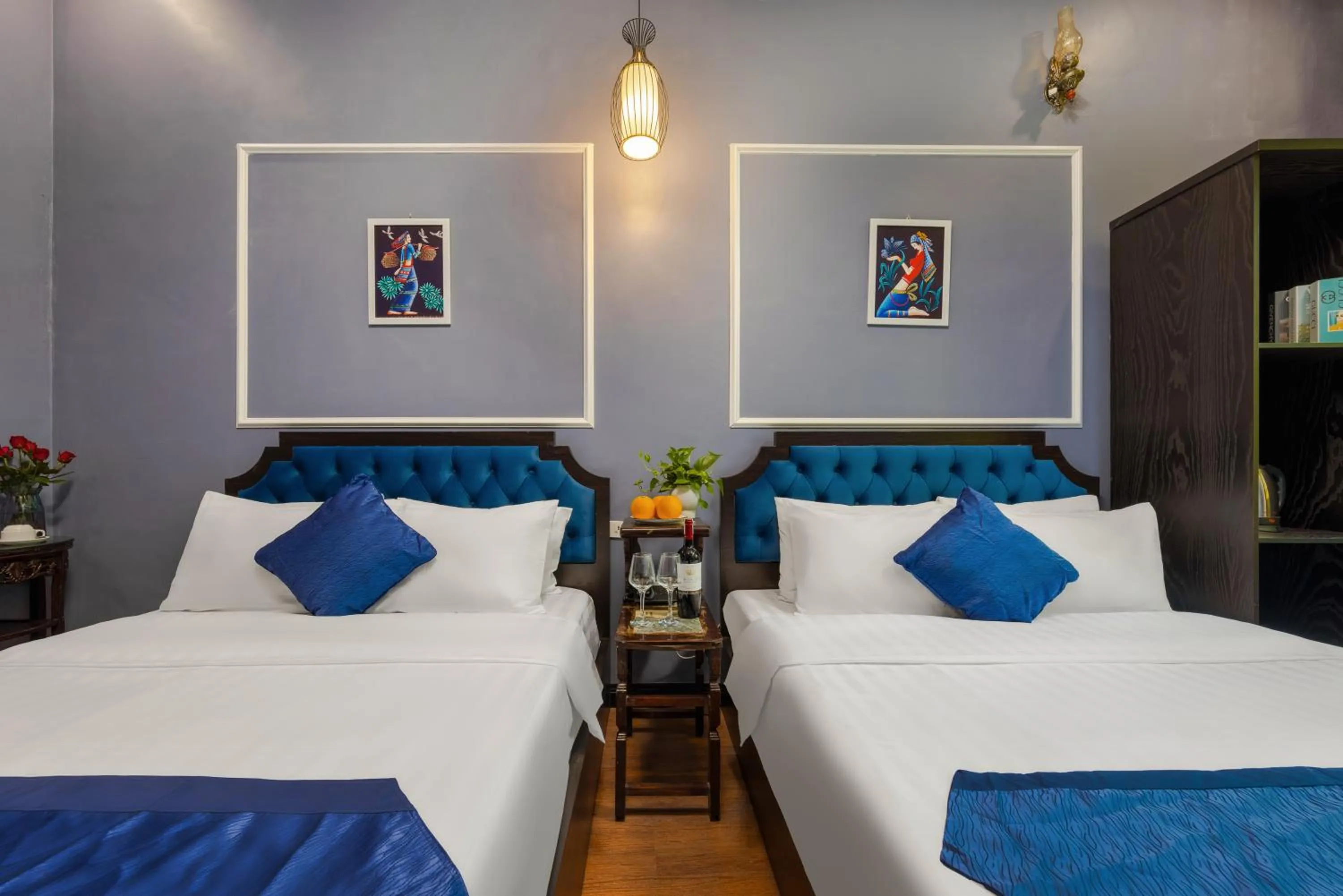 Bed in Amanda Boutique Hotel & Travel