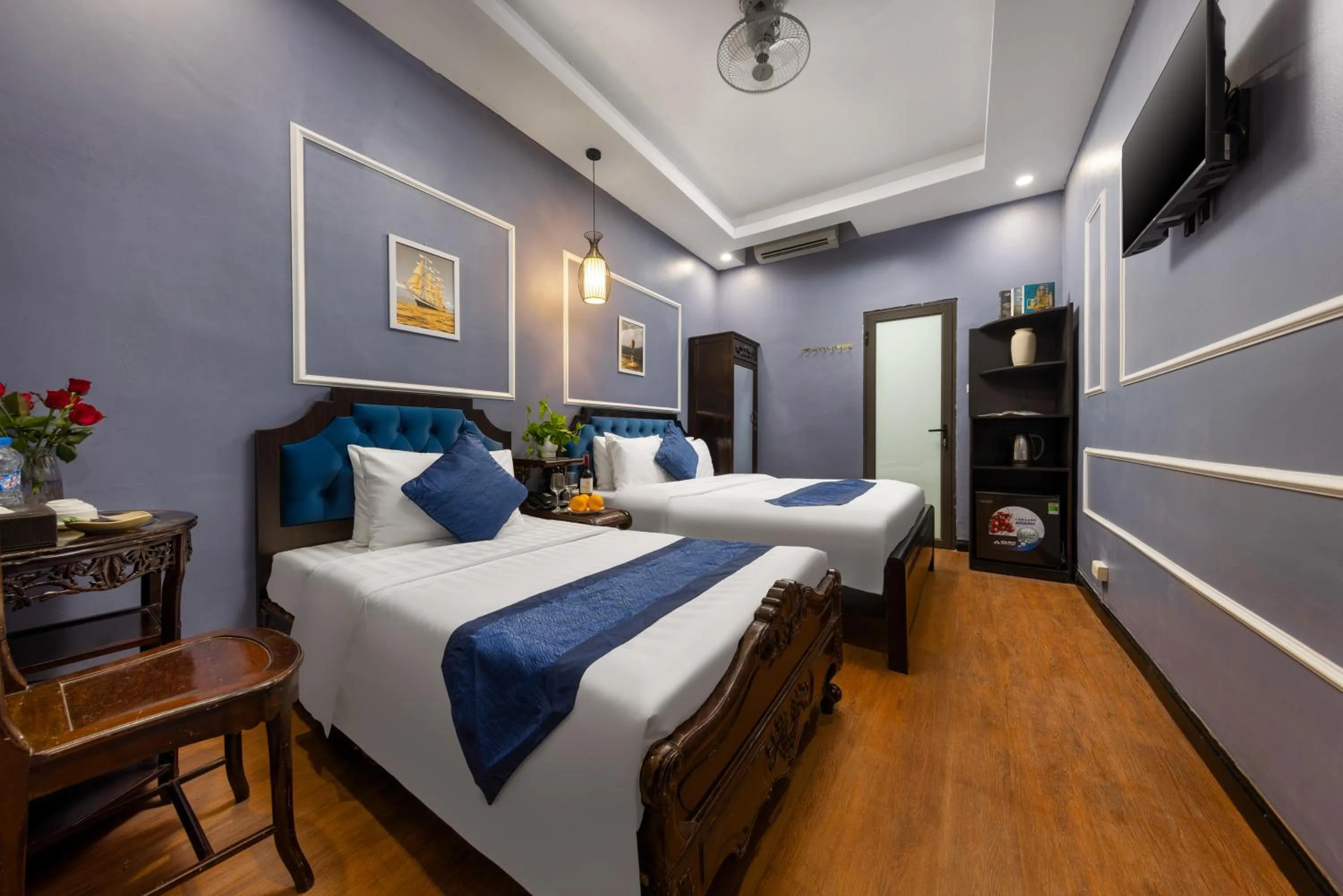 Bed in Amanda Boutique Hotel & Travel