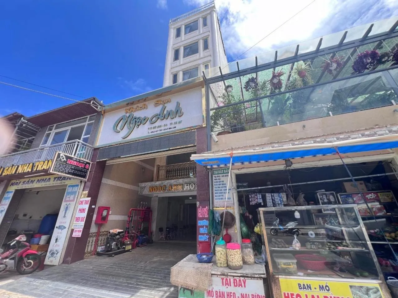 Facade/entrance in Ngoc Anh Hotel Da Lat