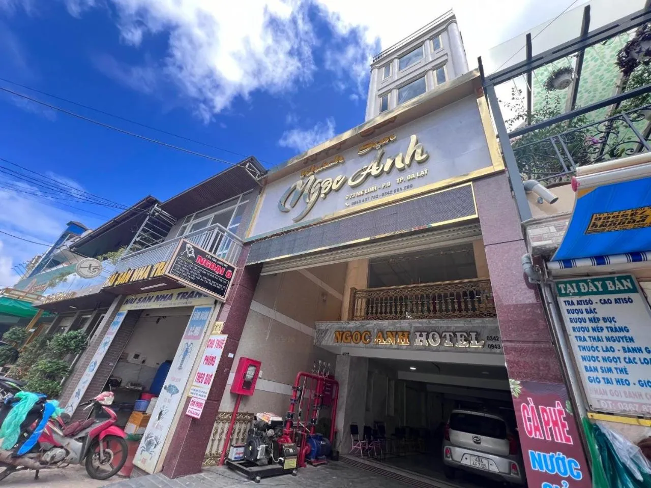 Facade/entrance in Ngoc Anh Hotel Da Lat