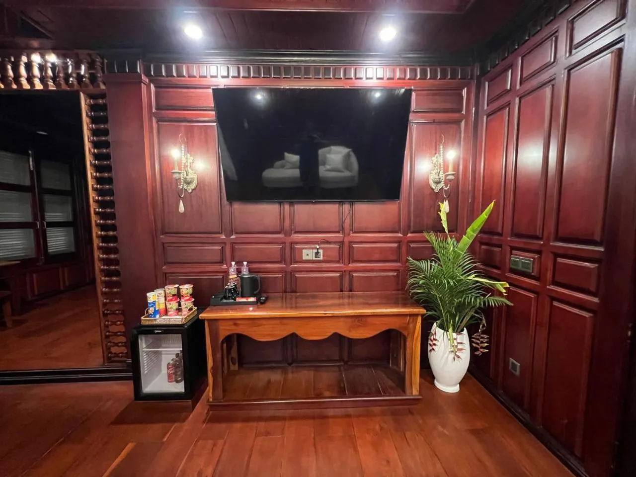 minibar in Phum Domnak Domrey Resort