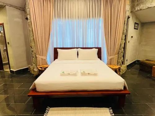 Bed in Phum Domnak Domrey Resort