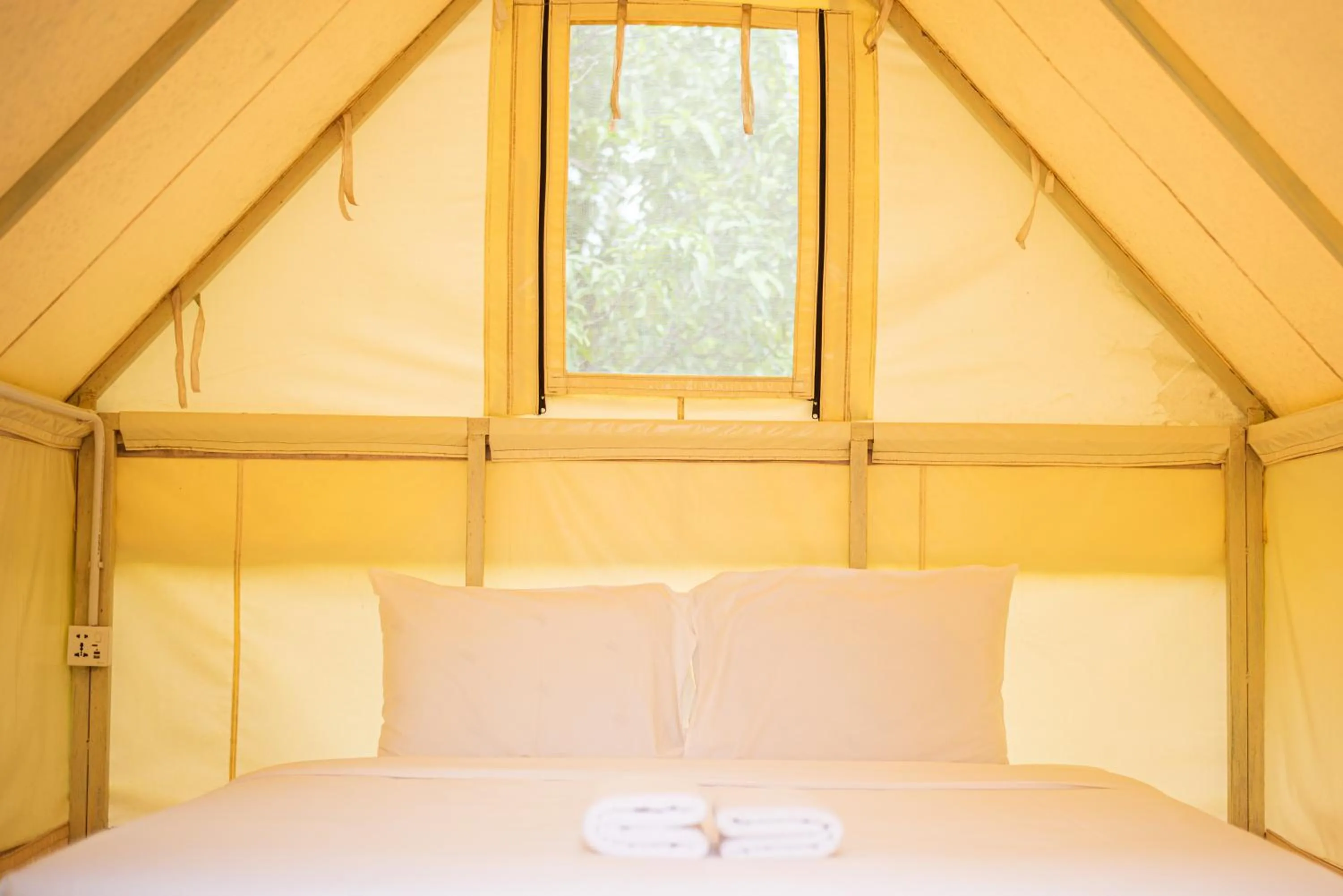 Bed in Phum Domnak Domrey Resort