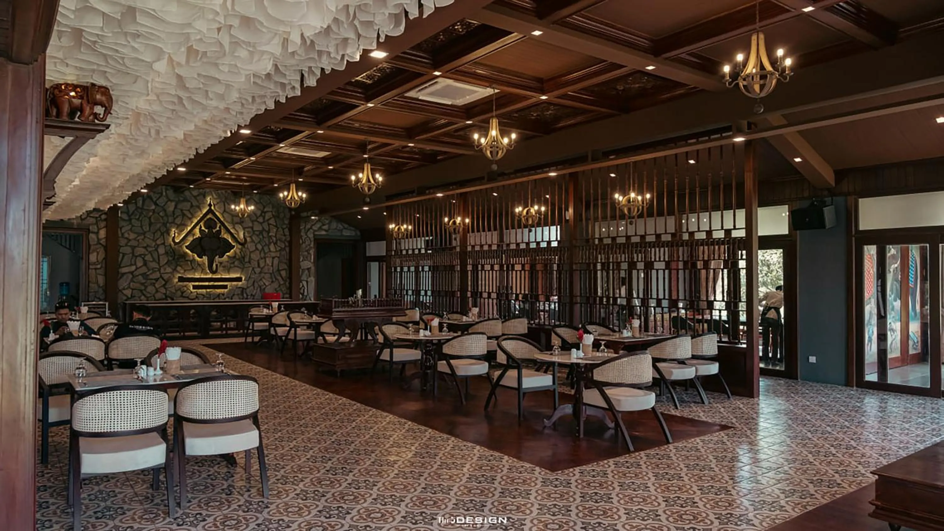 Restaurant/places to eat in Phum Domnak Domrey Resort