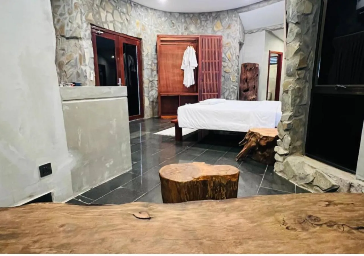 Bed in Phum Domnak Domrey Resort