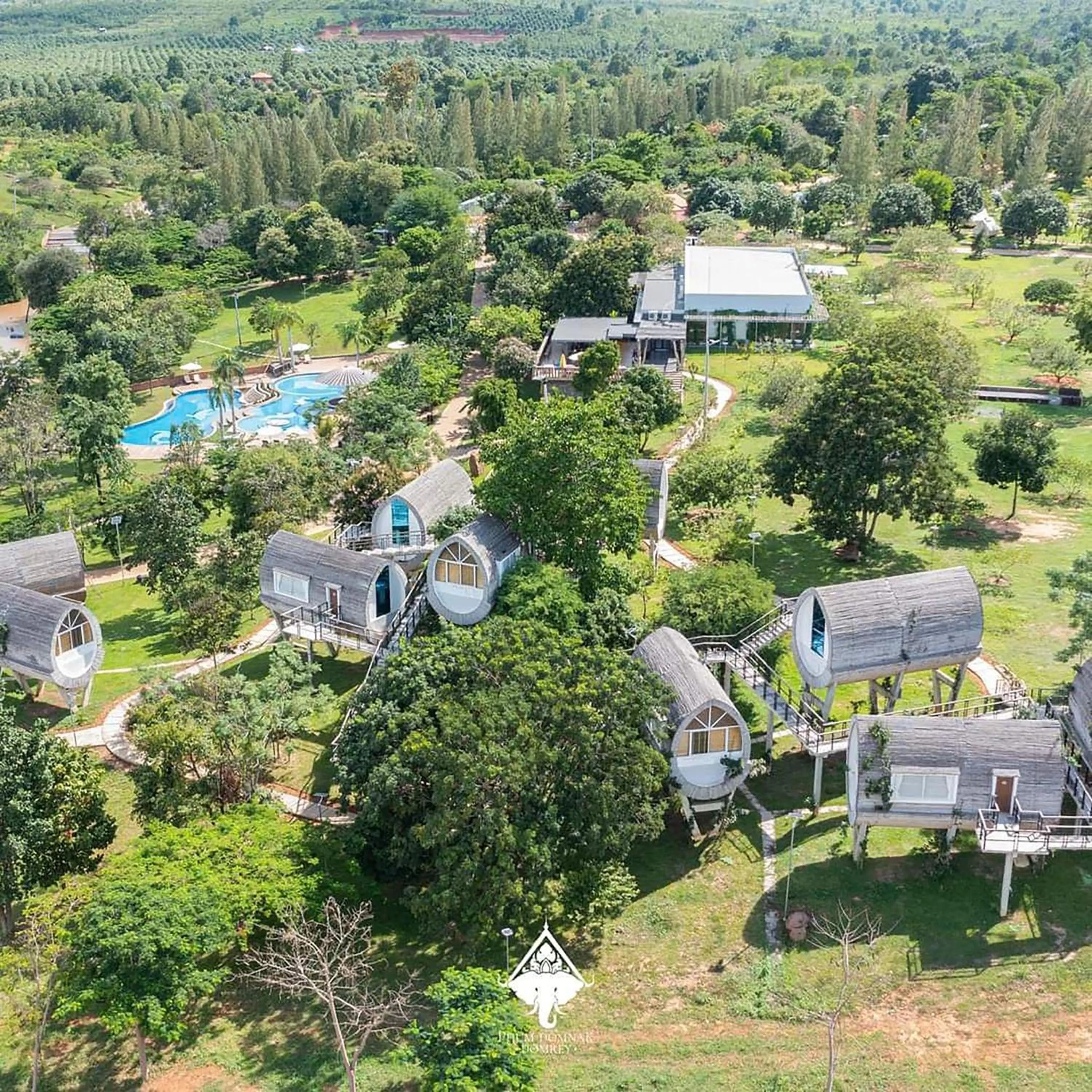 Property building in Phum Domnak Domrey Resort