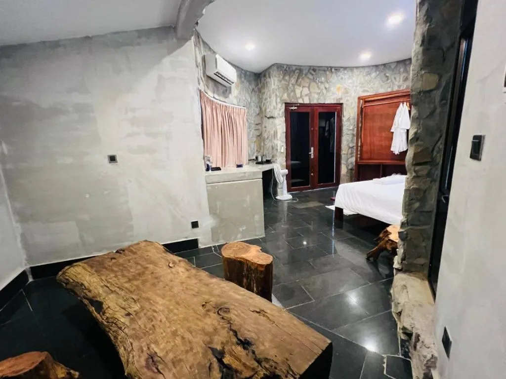 Bed in Phum Domnak Domrey Resort
