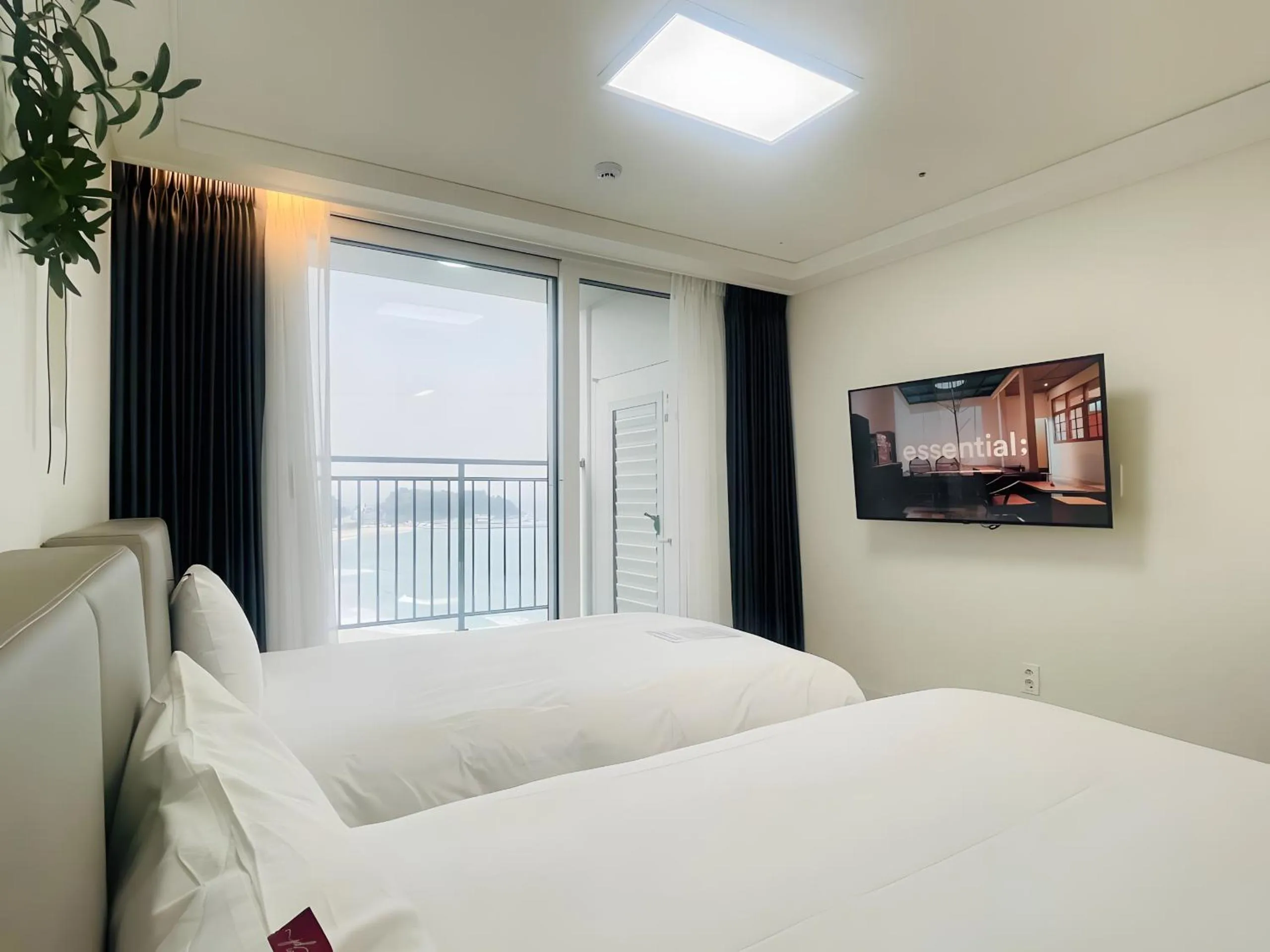 Bed in SurfResort INN-The City YangYang