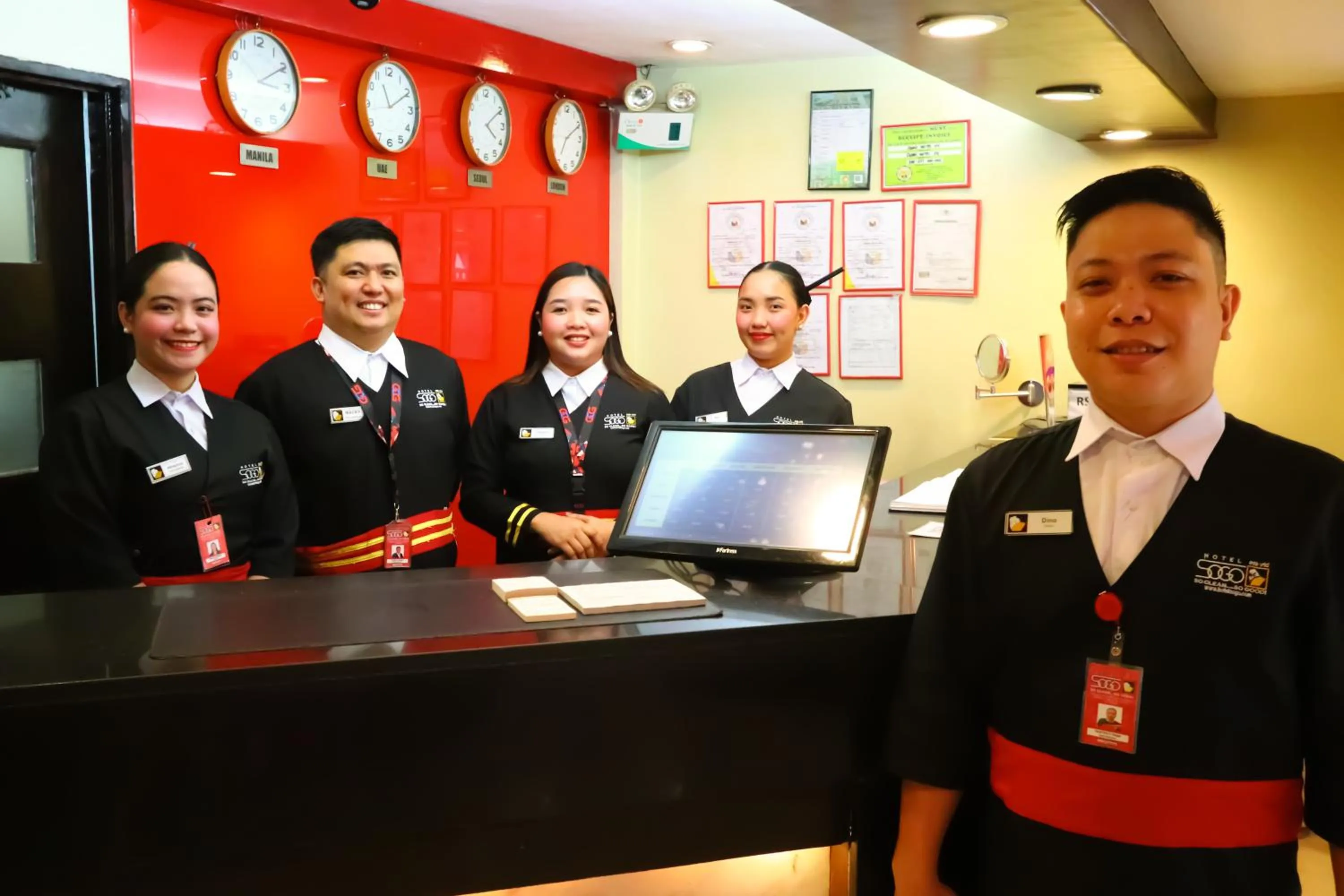 Lobby or reception in Hotel Sogo Cebu
