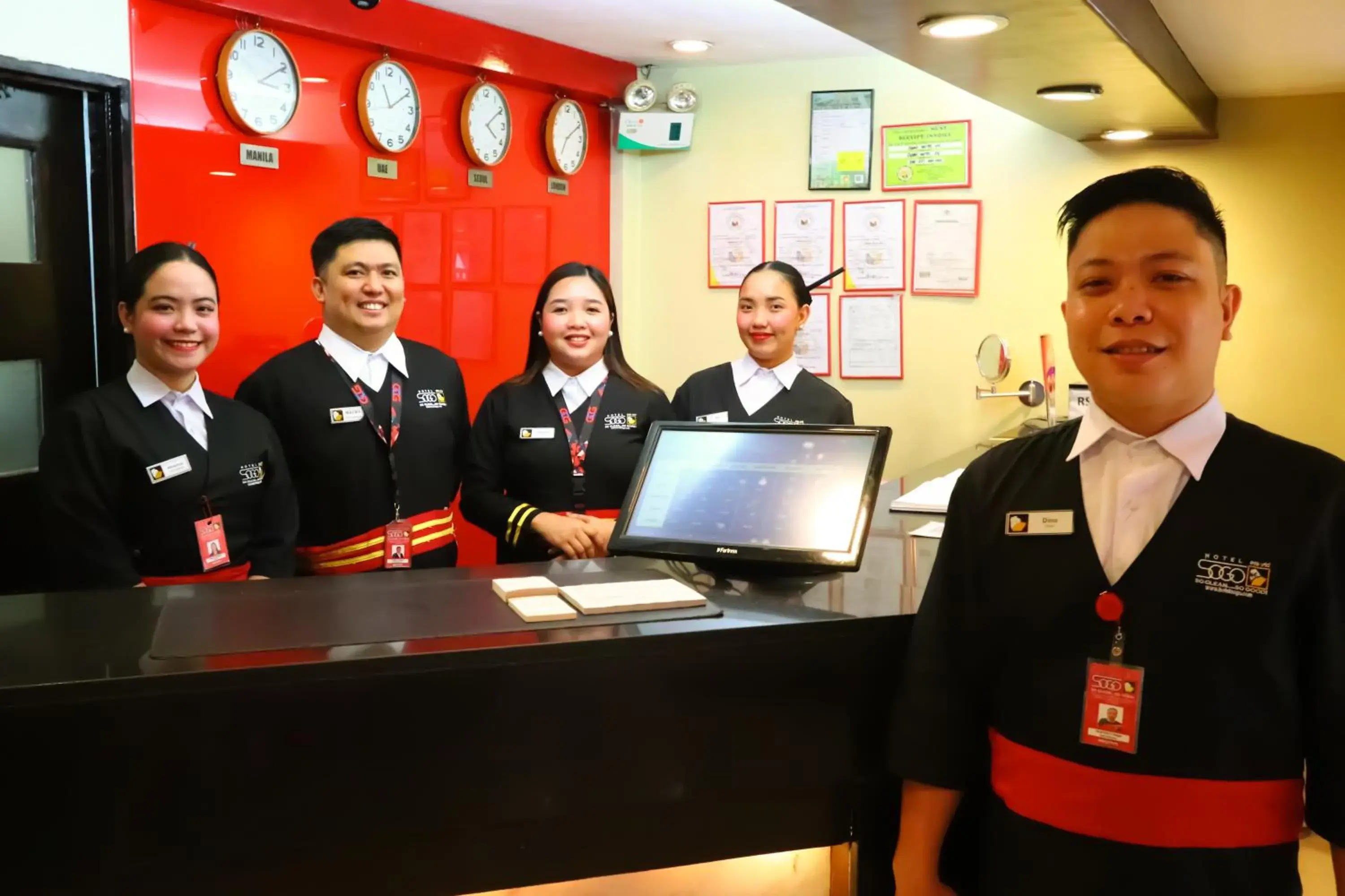 Lobby or reception in Hotel Sogo Cebu Lobby or reception in Hotel Sogo Cebu