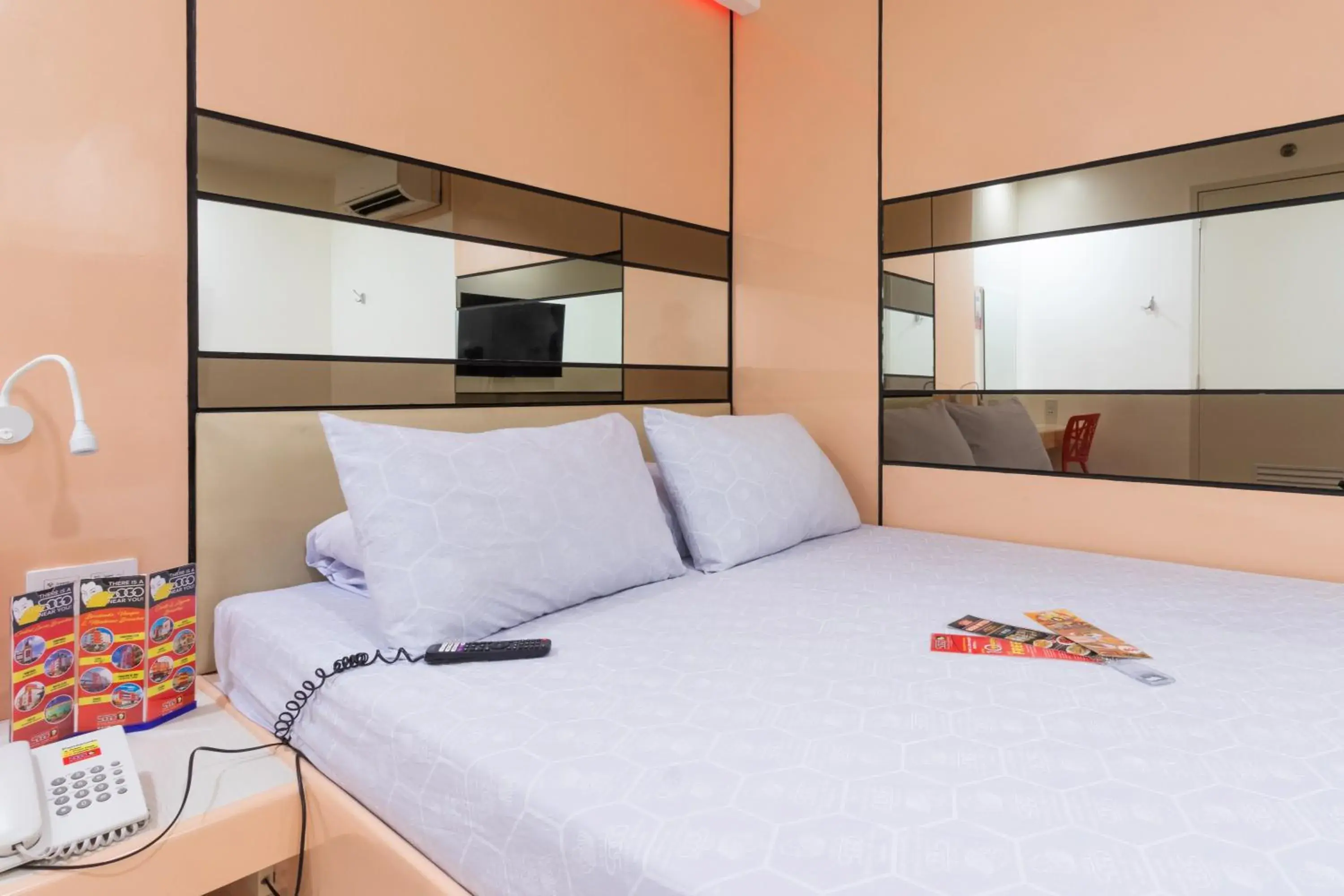 Bed in Hotel Sogo Guadalupe Bed in Hotel Sogo Guadalupe