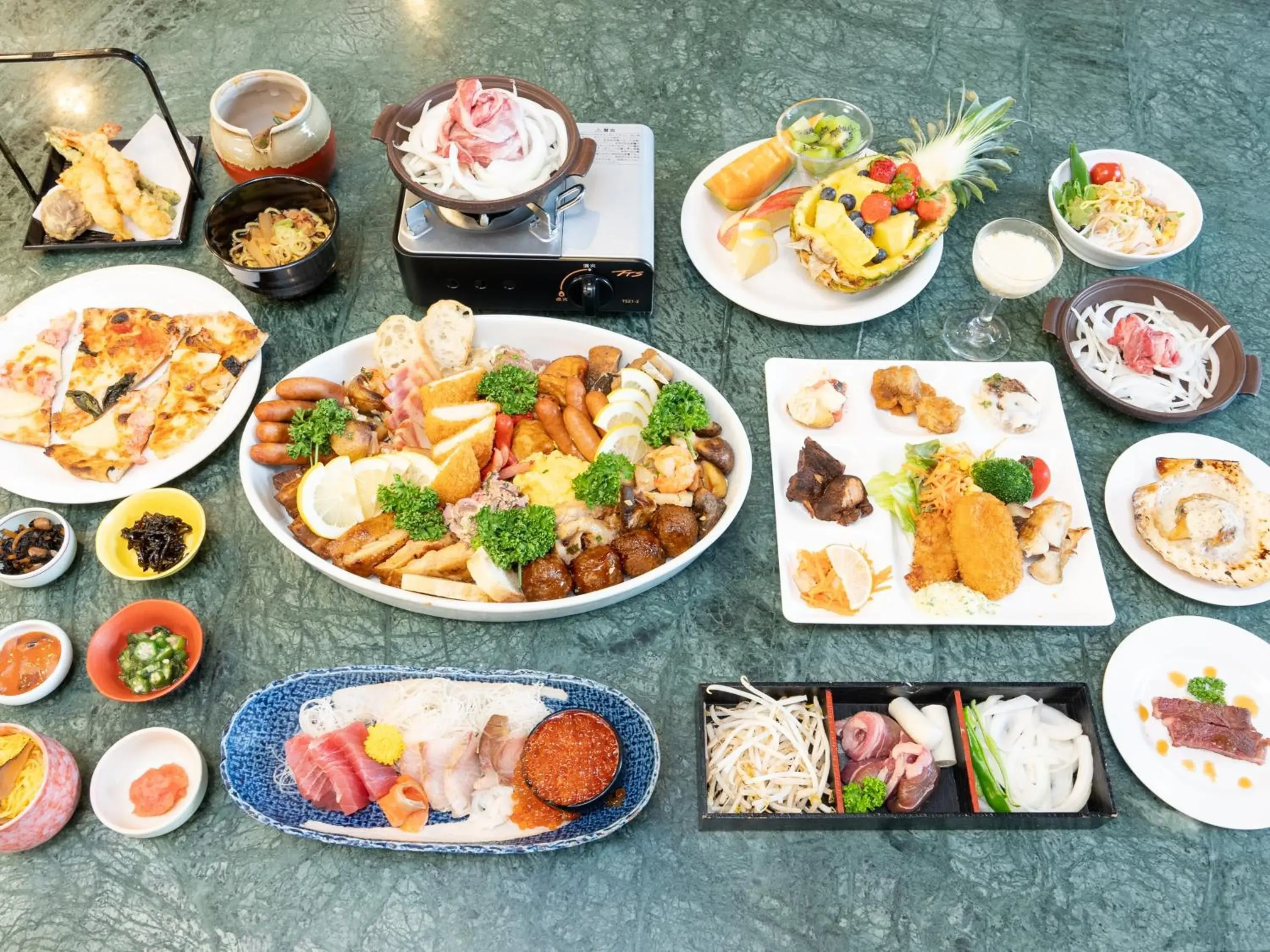 Food in LiVEMAX Resort Upopoi Shiraoi Onsen Food in LiVEMAX Resort Upopoi Shiraoi Onsen